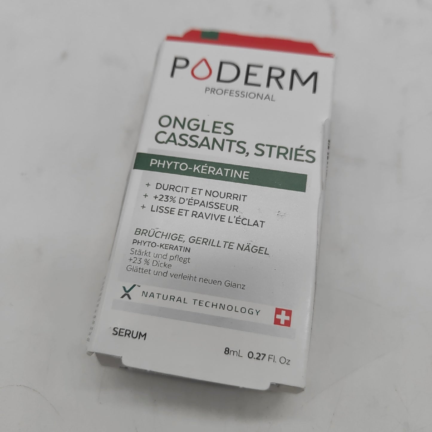 Poderm Spliting Nagelbehandlung Pflanzenpflege Infragilite Handpflege Scrubs zur Anwendung