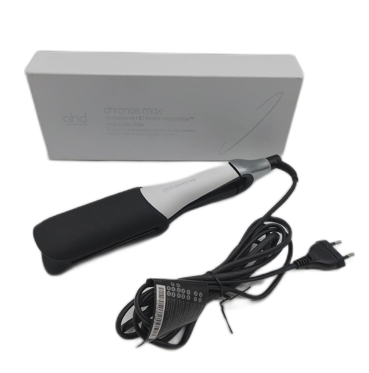 ghd Haarglätter Haarpflege Chronos Max Styling breite Platten Profi Glätteisen