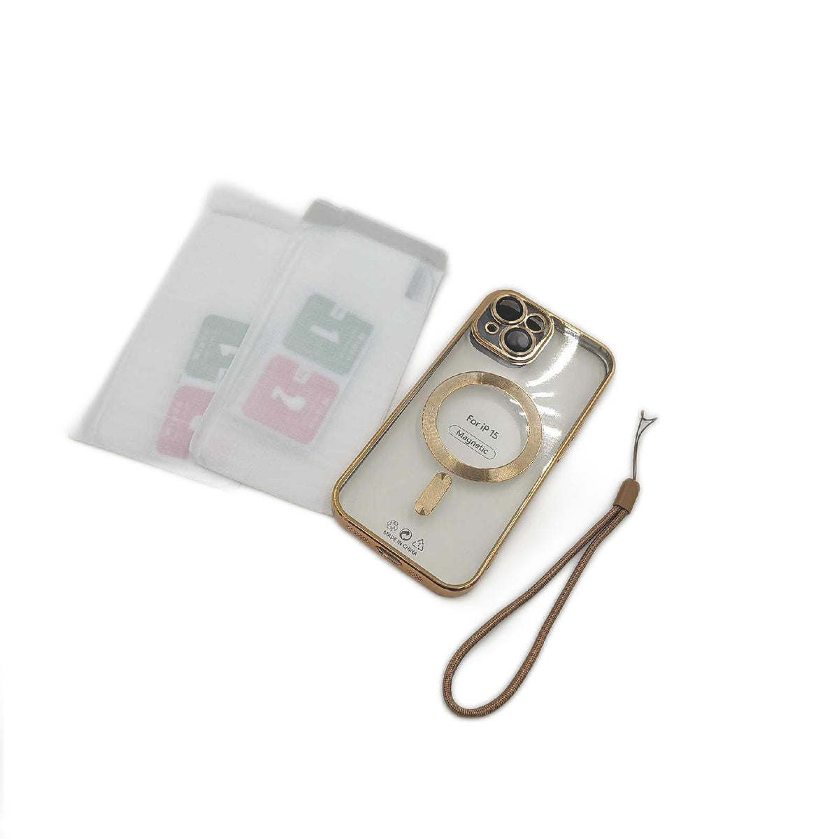 Lafunda Handyhülle Schutzhülle iPhone 15 Transparent MagSafe Kompatibel