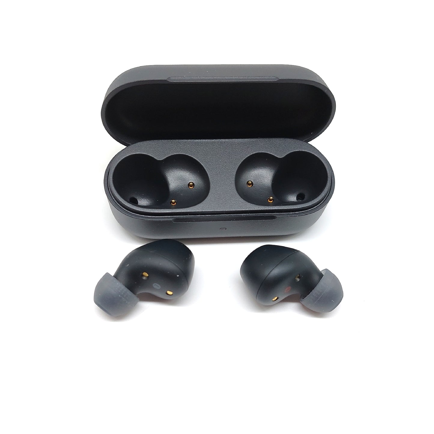 Sony In Ear Bluetooth Ohrhörer Kabellose Kopfhörer WF C510 Schwarz 22 Stunden Akku IPX4 Wasserfest Multipoint Mikrofon