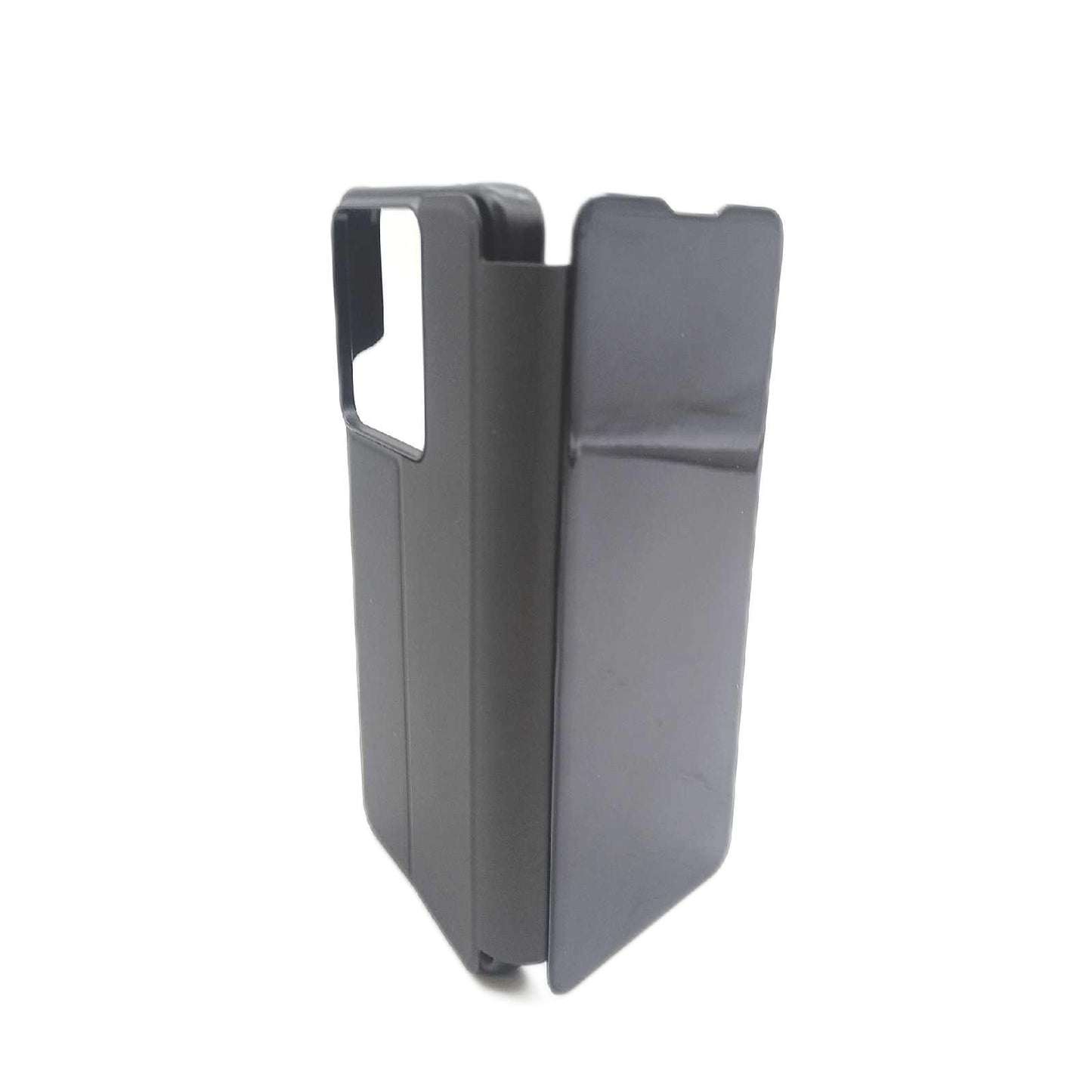 LIUZIHAN Hülle für Xiaomi Poco X6 5G. Smart Case, Tasche Smart Spiegelüberzug Sleep Flip Leder Tasche Smart Leder Tasche Schutzhülle für Xiaomi Poco X6 5G.Schwarz
