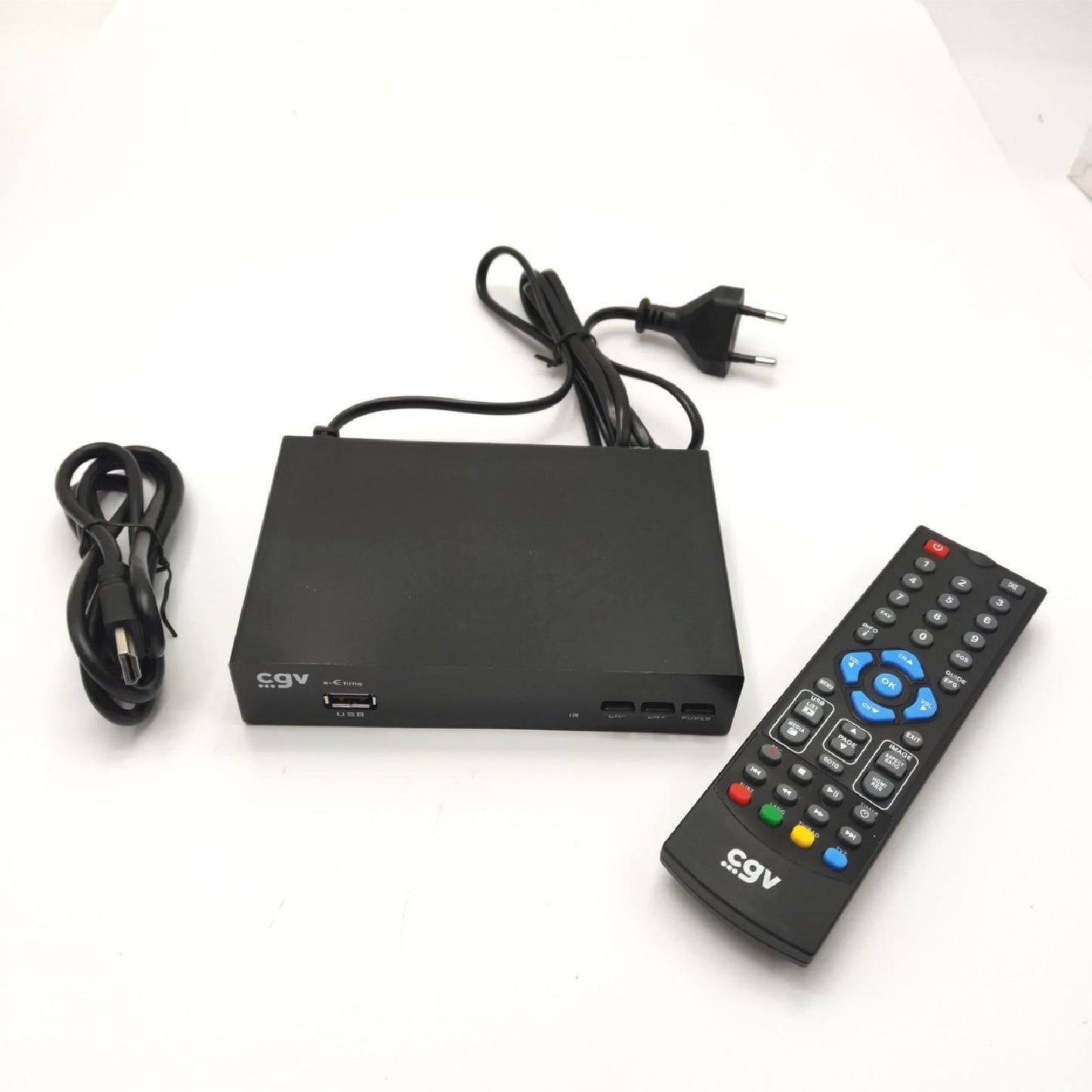 ETIMO Décodeur e Récepteur Enregistreur TNT Full HD RJ45 Défauts optiques