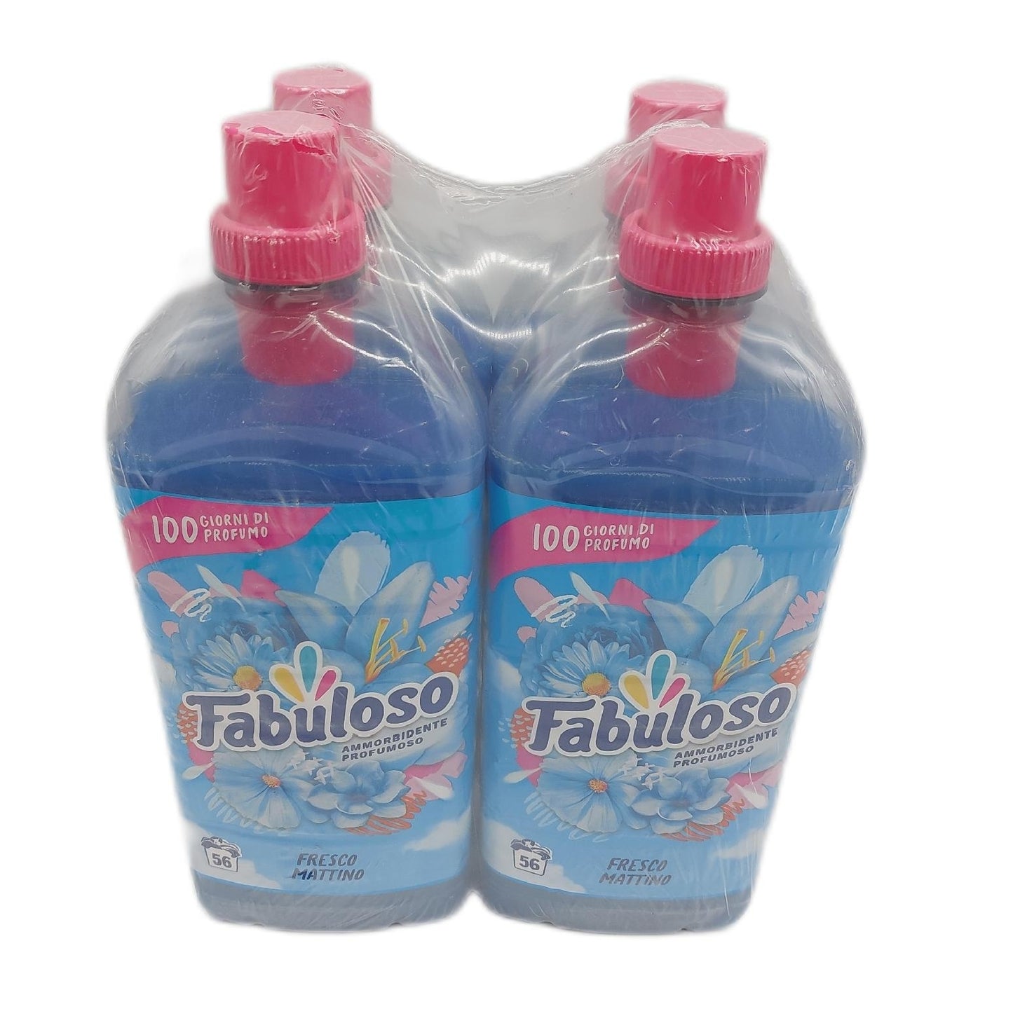 Fabuloso Weichspüler Haushalt Wäsche Fresh Morning Duft Konzentriert 4x125
