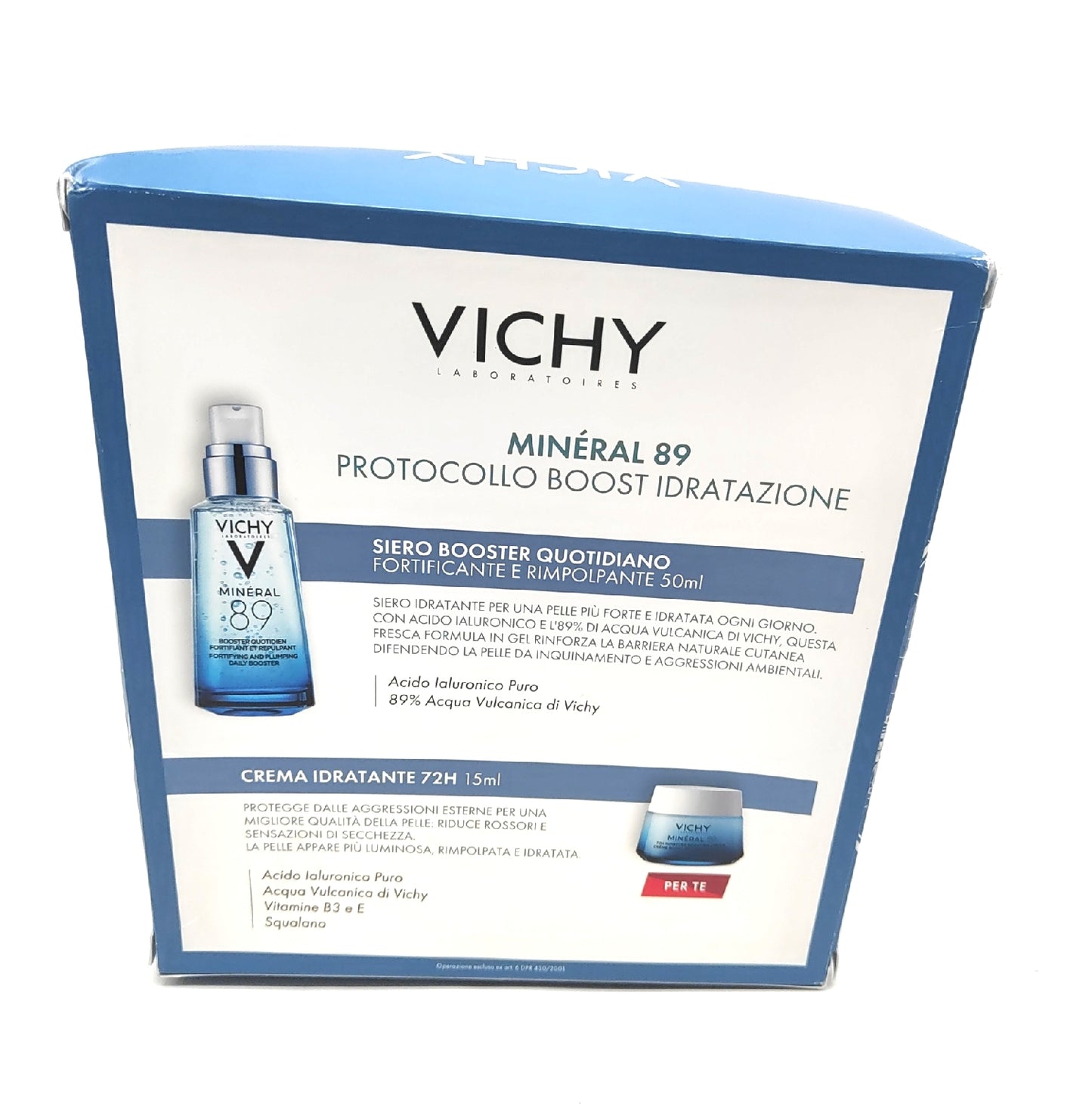 Vichy Serum Gesichtspflege Mineral 89 Geschenkset Boost Hydration Pflege Routine