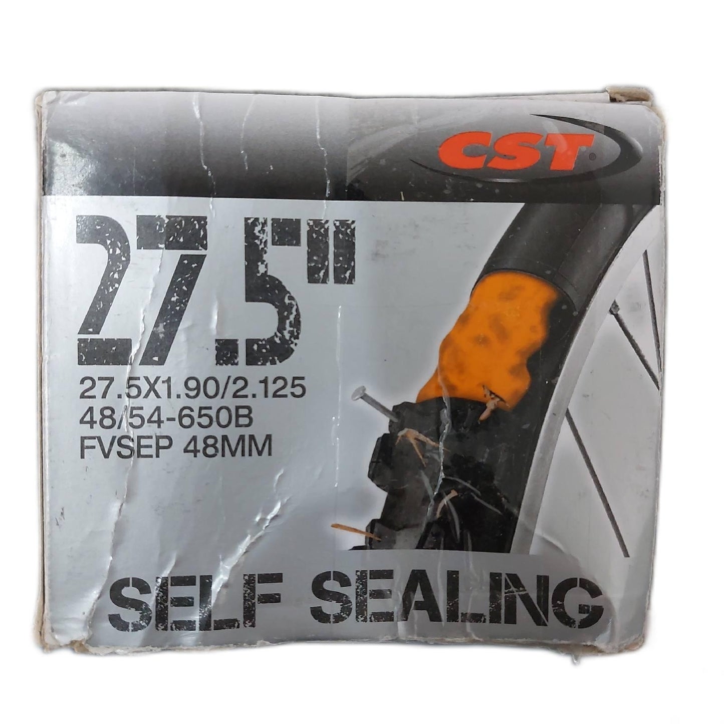 CST Fahrradschlauch Fahrradteile Schlauch CS 27 5x190 2125 FV Hub 48mm Camping Antifor Blau