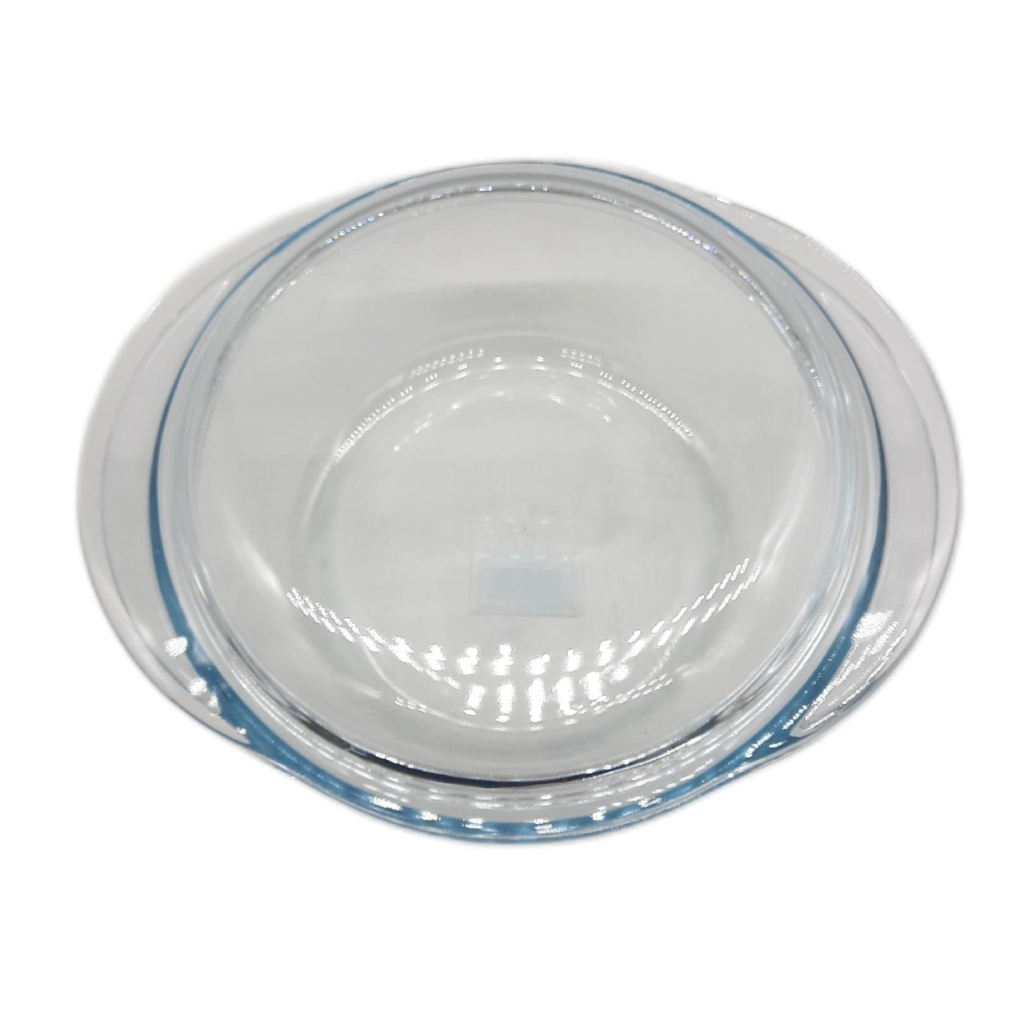 Pyrex Kasserolle Kochgeschirr 21 Liter spülmaschinenfest rund transparent mit Deckel groß