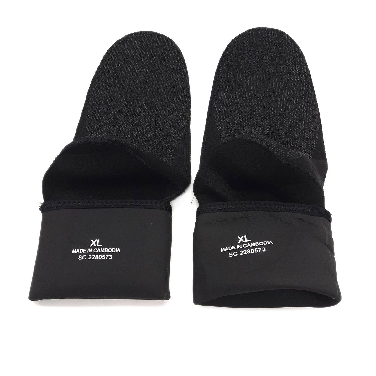Cressi Erwachsene Tauchsocken Metallite Neoprene Socks Schwarz XL LX433004