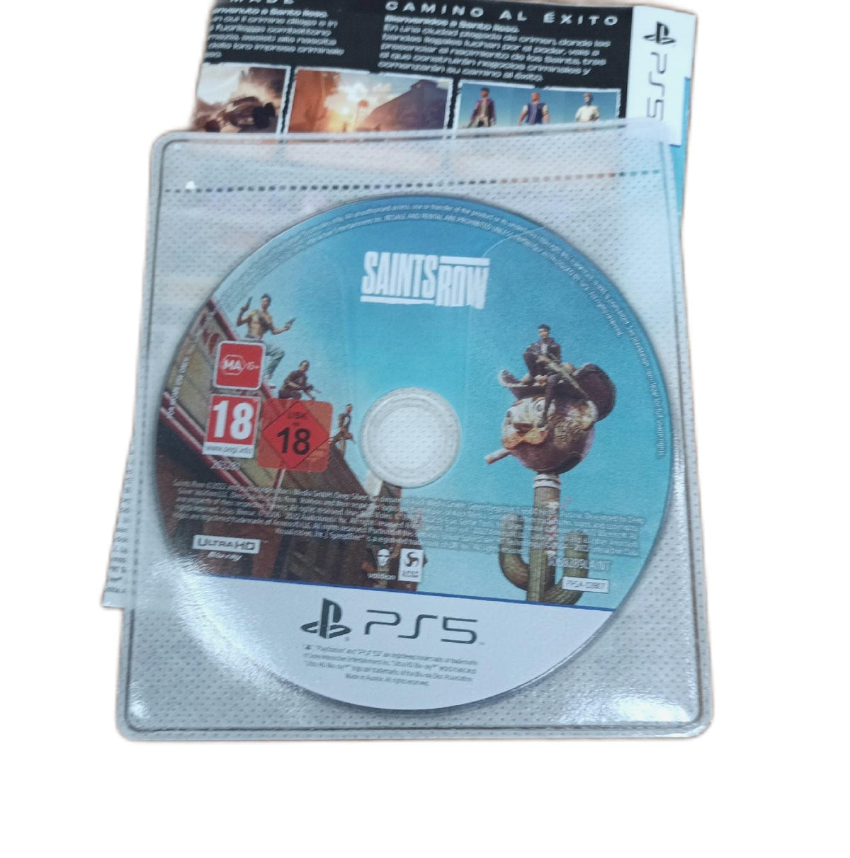 Deep Silver Saints Row Criminal Customs Edition Playstation 5 ohne Huelle unvollstaendig