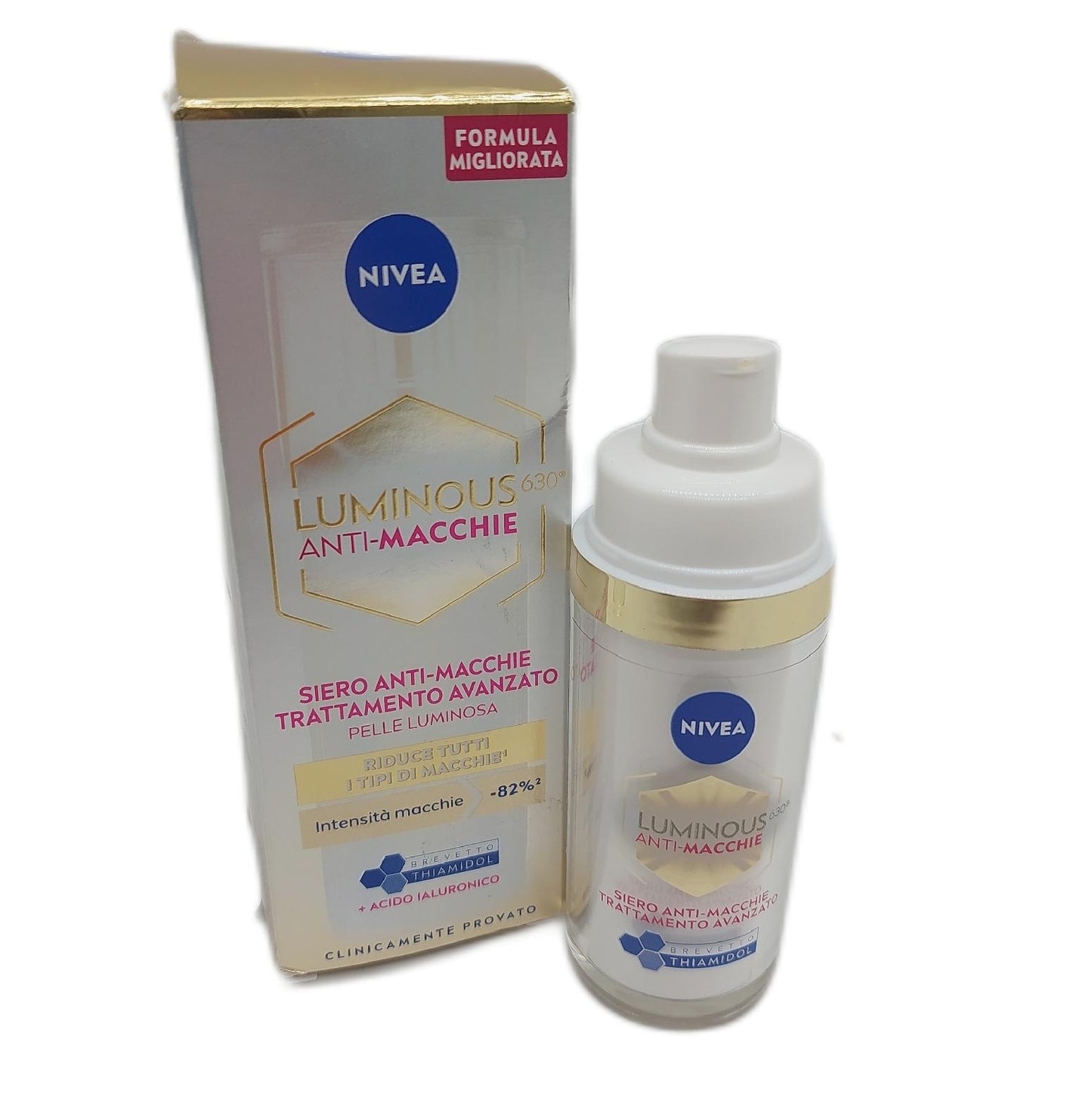 NIVEA Gesichtsserum Hautpflege Luminous630 Advanced Treatment Anti Flecken Serum 30