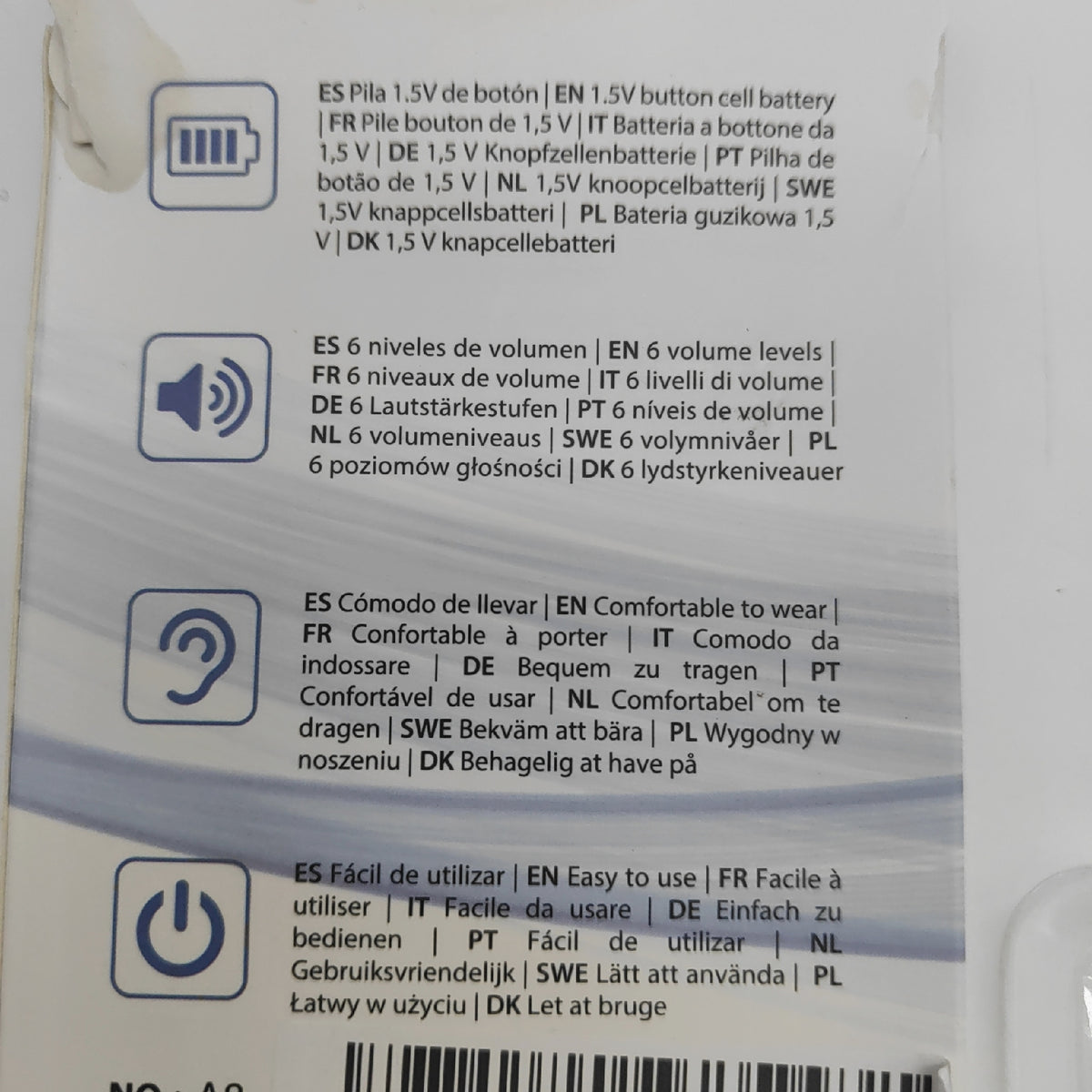 Mobiclinic Hörverstärker Gesundheit Ear Plus 2 5 Lautstärkestufen