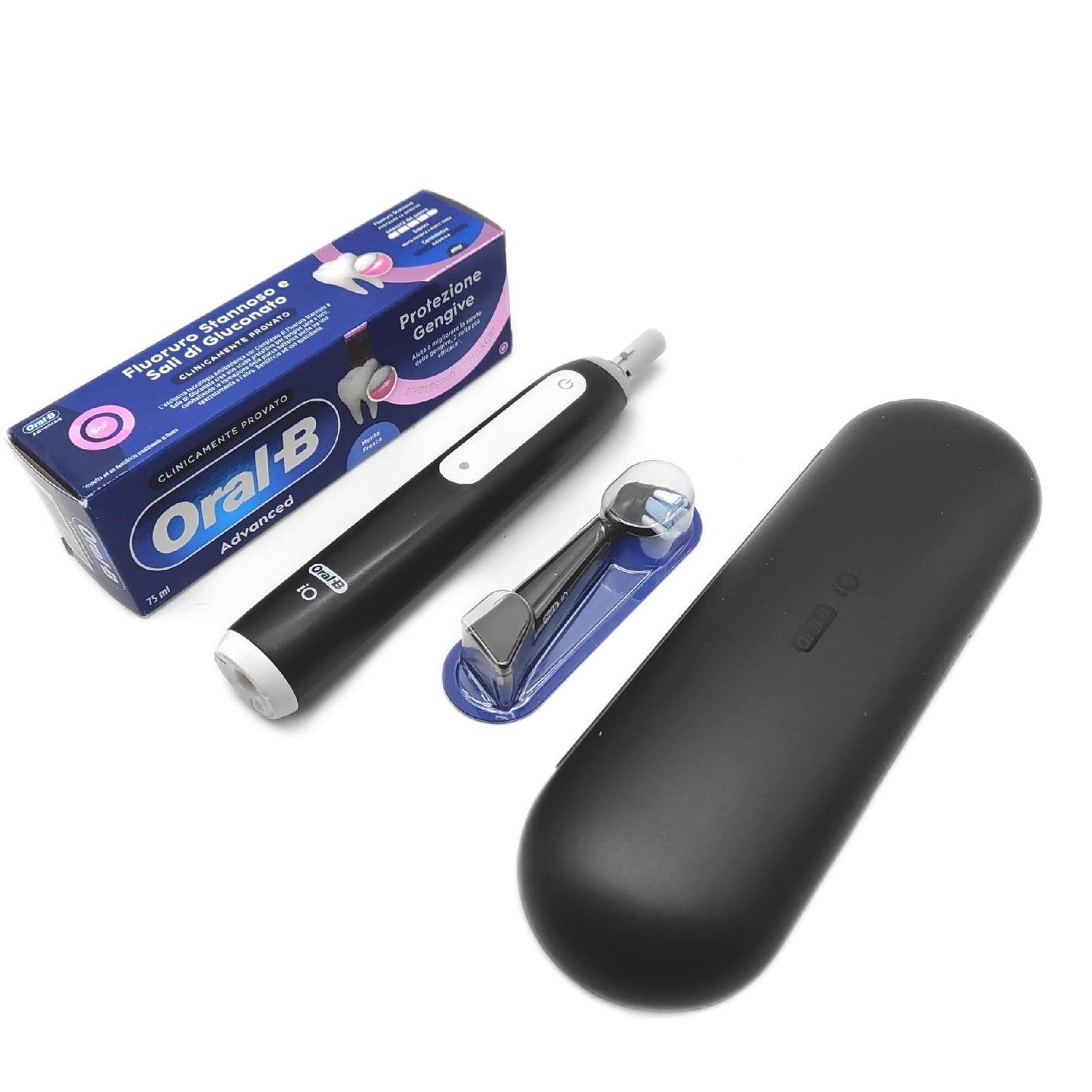 Oral-B Wiederaufladbare elektrische Zahnbürste iO 3 Schwarz 1 elektrische Oral
