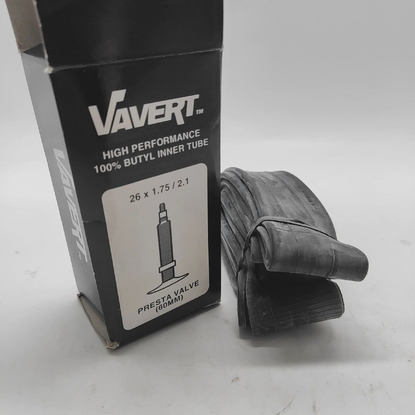 Vavert Fahrradschlauch Fahrradteile 700 x 2532C langlebig flexibel schwarz geeignet