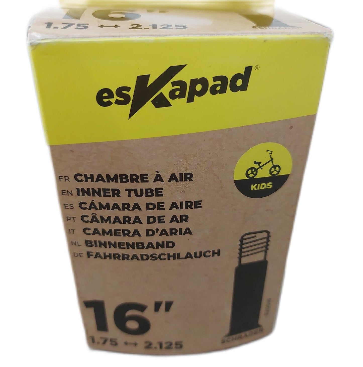 esKapad Luftkammer Fahrrad Ersatzteile Schrader Ventil für Kind Unisex Jugend Sicherheit