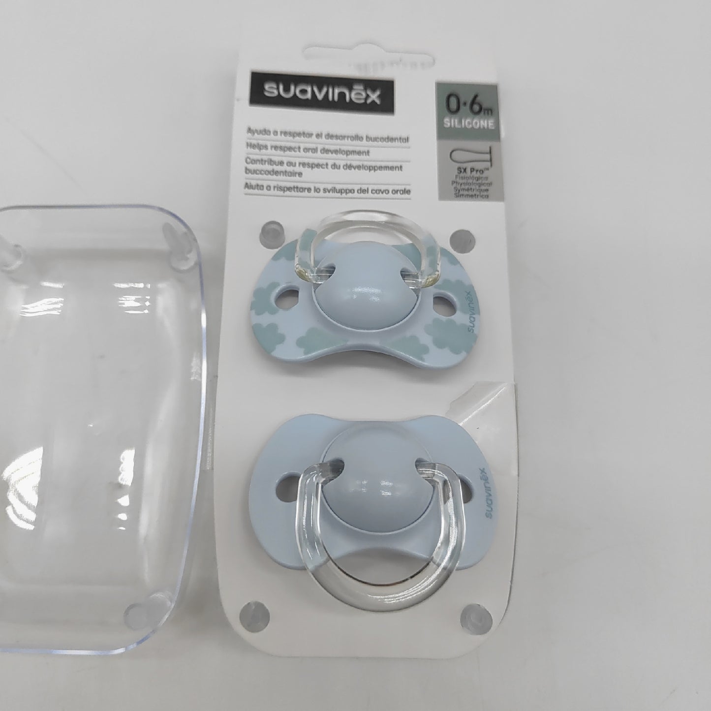 Suavinex Schnuller Babys Schnuller Beruhigungshilfe Schritt 2er Pack 0 bis 6 Monate Beruhigung