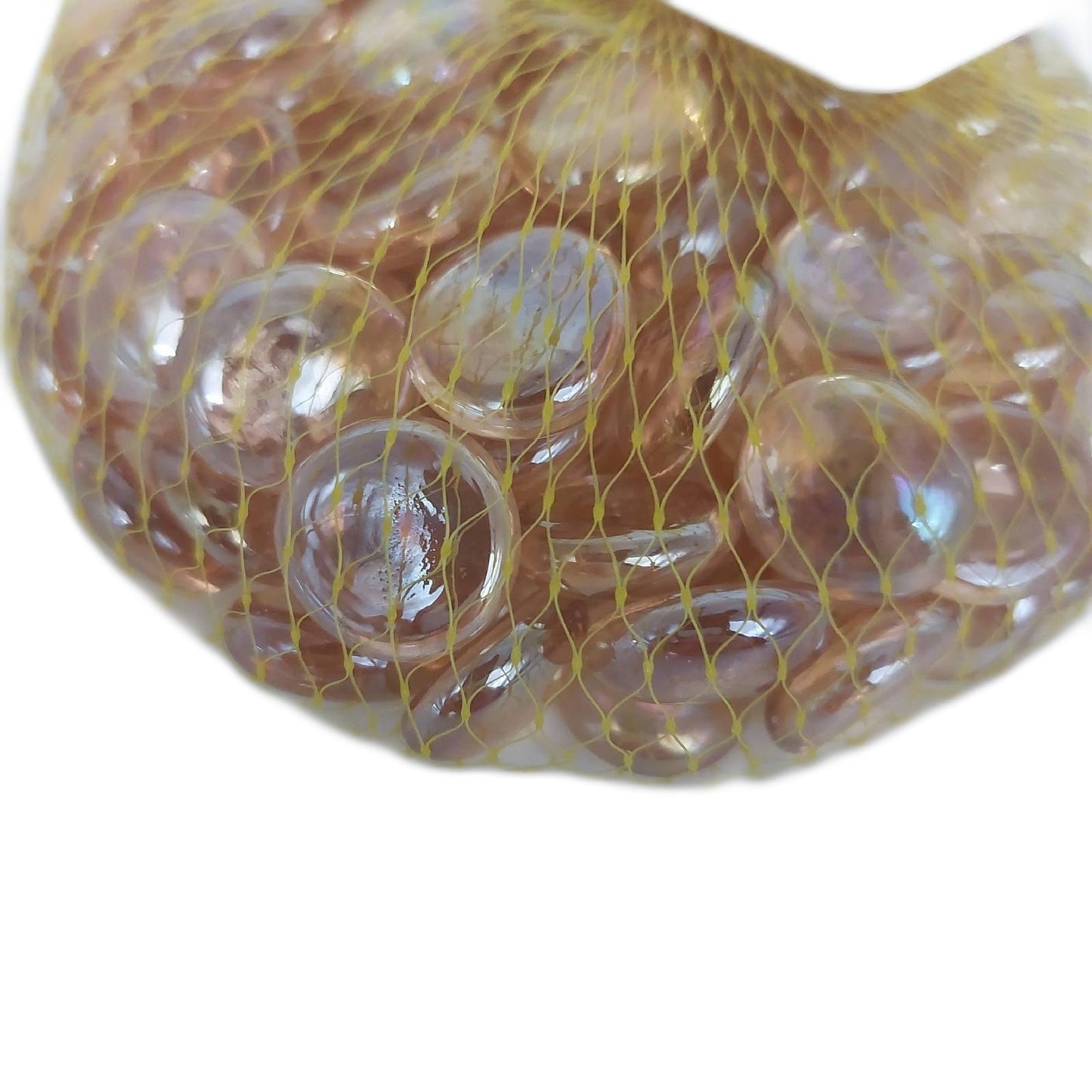 Mesbilles Murmeln Freizeitspiel Sammlerobjekt Glasrolle 20 mm rosa Gymnastik Spaß Spielen