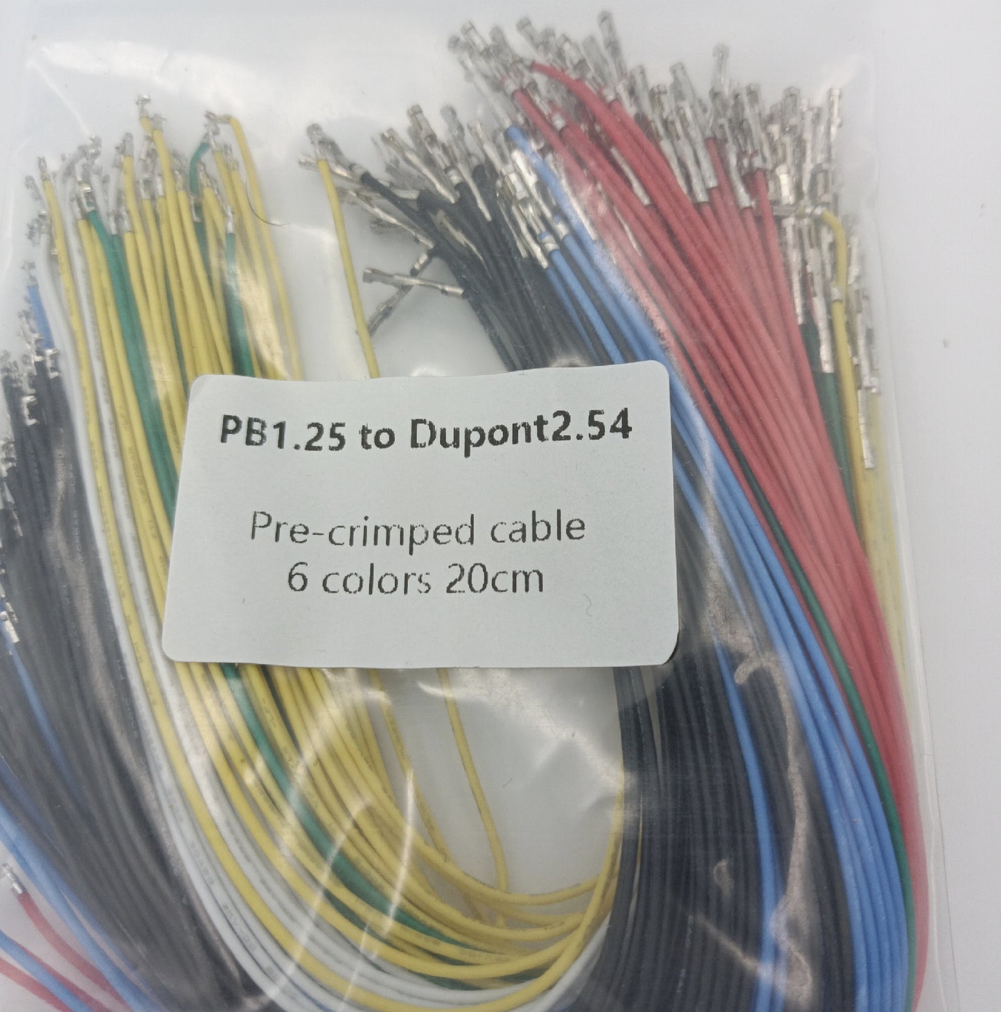Steckverbinder- und Kabelk PB1.25 auf 254 mm DP kompatibel m Molex-Steckverbindern