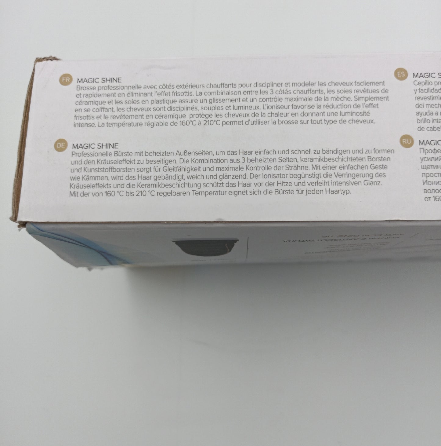 Bellissima Glättbürste Haarpflege Elektrische Glättbürste Magic Shine Styling