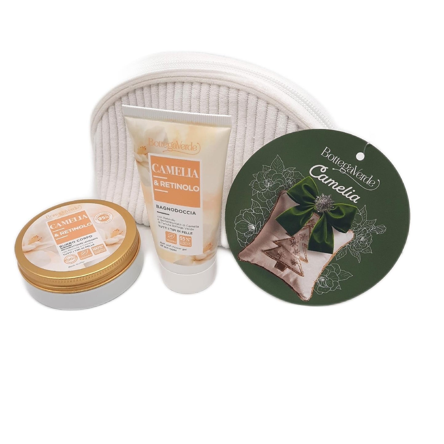 Bottega Verde Geschenkset Körperpflege Kosmetik Kamelie Retinol Pflegendes Geschenkset