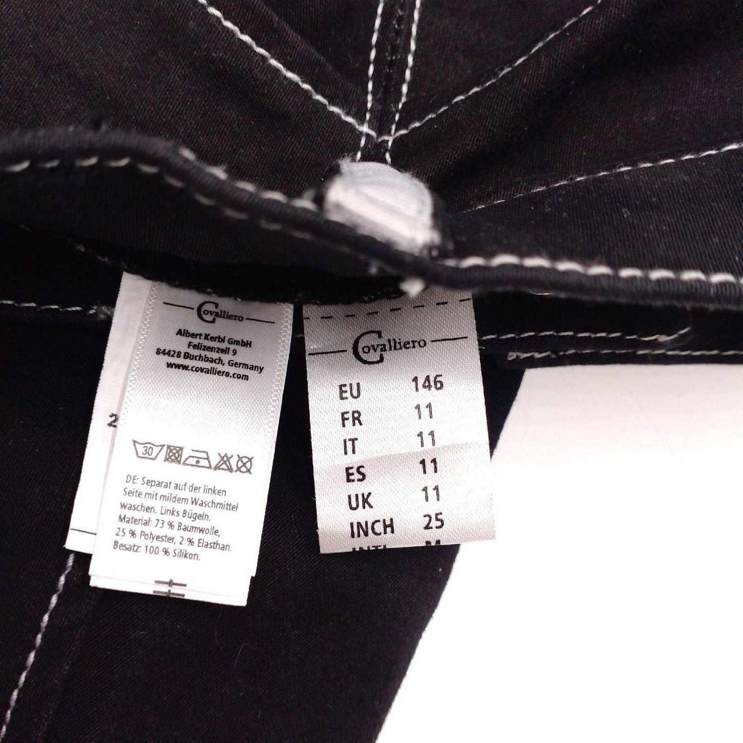 Covalliero Reithose Kinderbekleidung Basic Plus Schwarz 146 EU Komfort Reiten Training