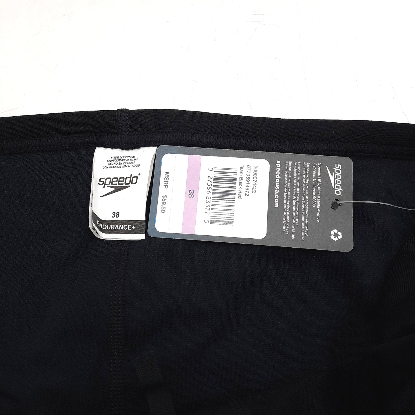 Speedo Herren Badeanzug Schwimmbekleidung Endurance Plus Splice Teamfarben Wassersport