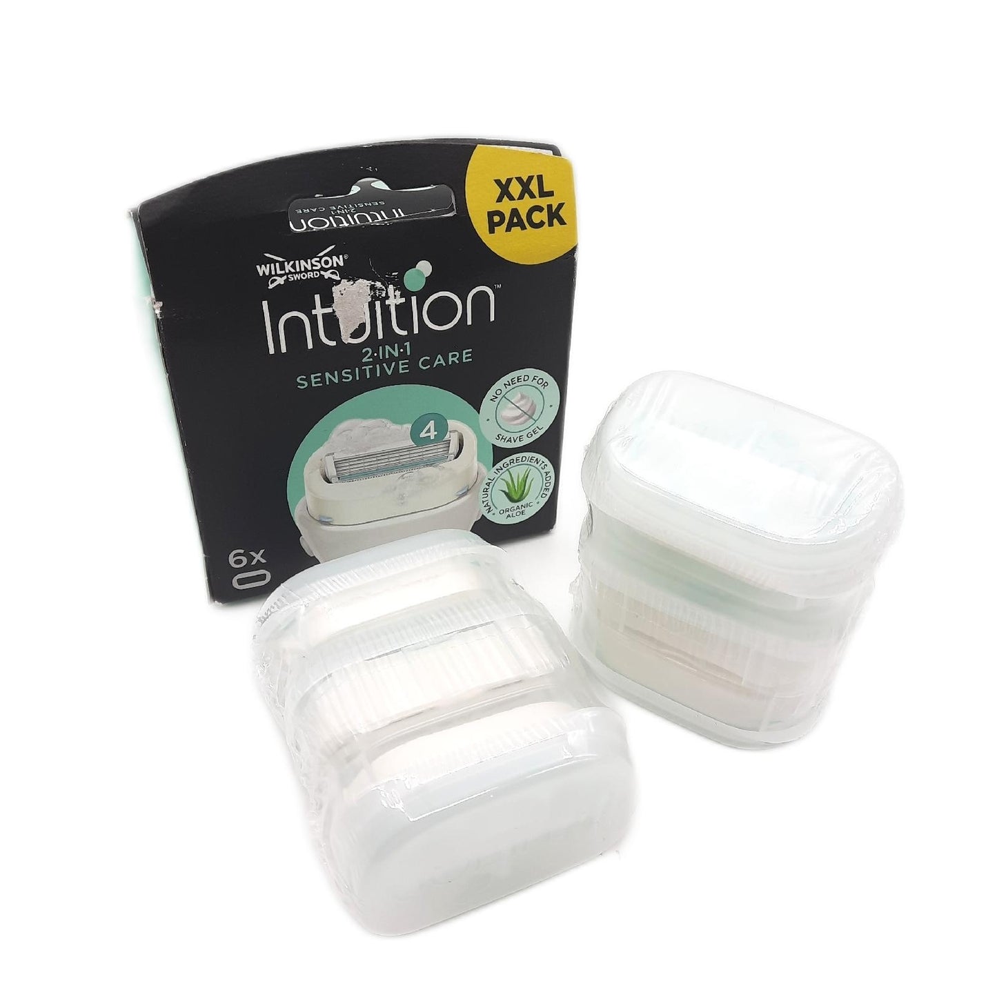 Wilkinson Sword Rasierklingen Rasurzubehör Intuition Sensitive Care x6 Klingenpackung