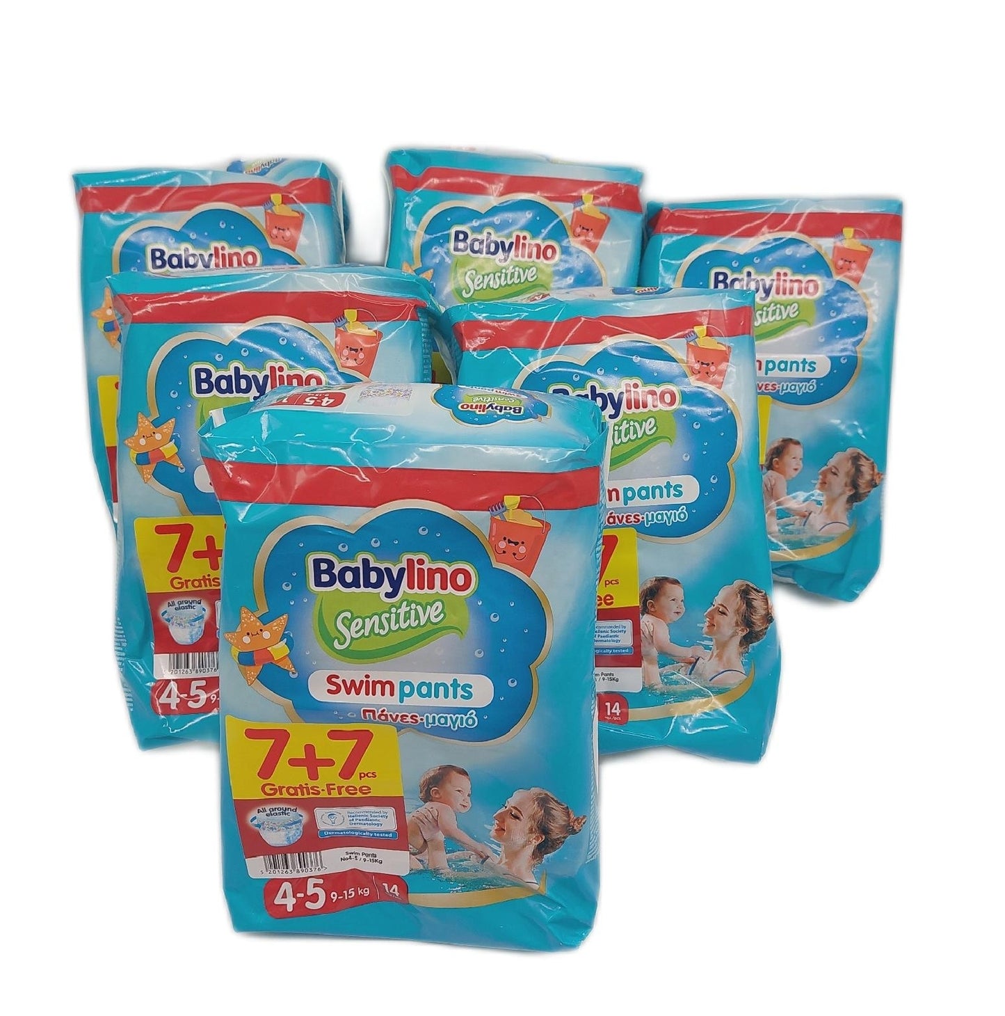 Babylino Windeln Babyartikel Sensitive Swim Pants Meer Pool Größe 4 5 9