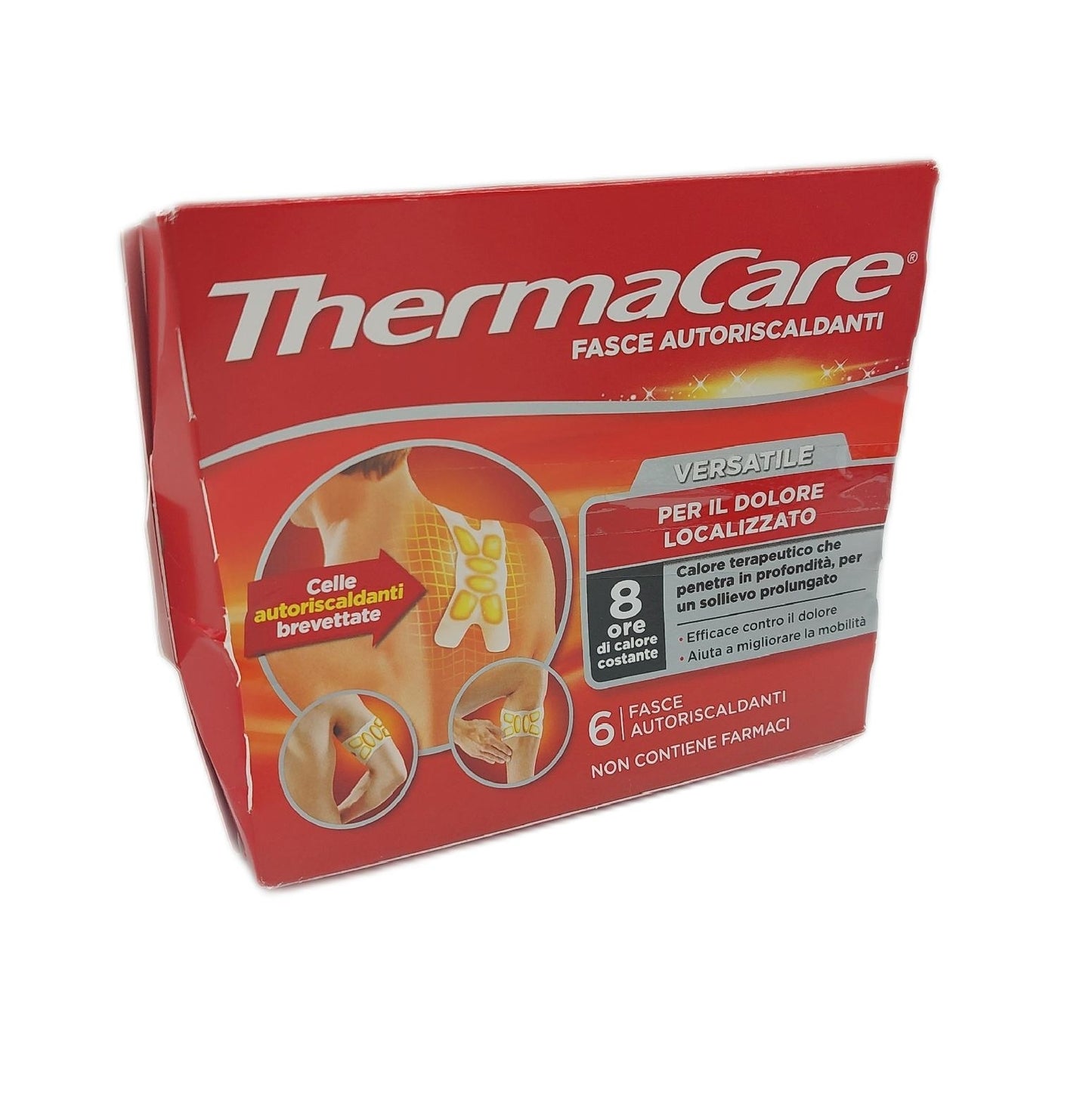 ThermaCare Wärmebänder Schmerztherapie selbstwärmend Vielseitig lokalisiert Schmerzen