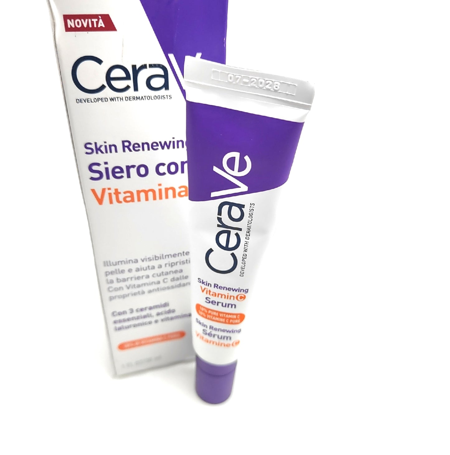 CeraVe Serum Gesicht Hautpflege Vitamin C 10 Prozent Ceramide Feuchtigkeitspflege</s