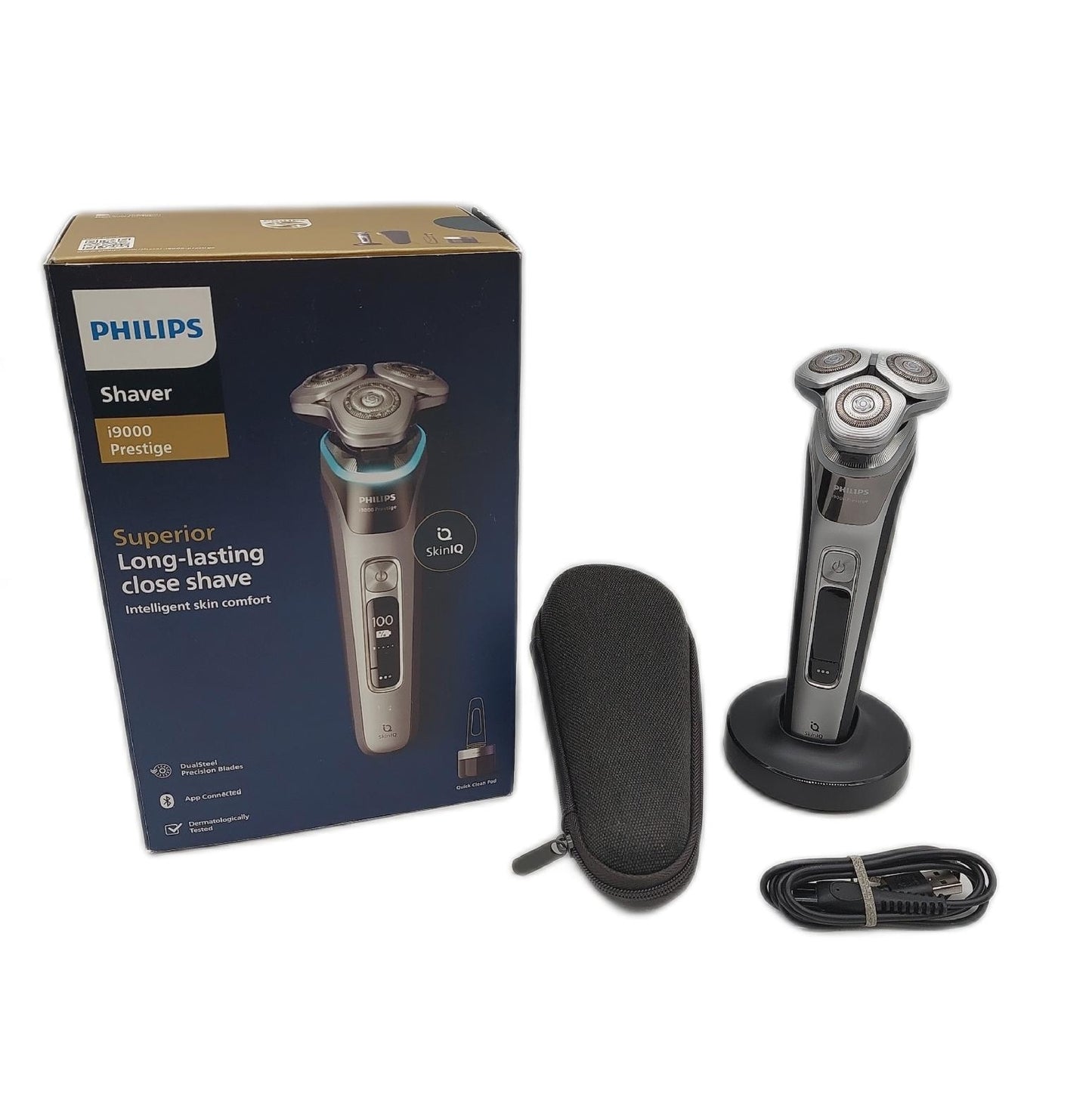 Philips Shaver i9000 Prestige Nass und Trockenrasierer ohne Reinigungsstation