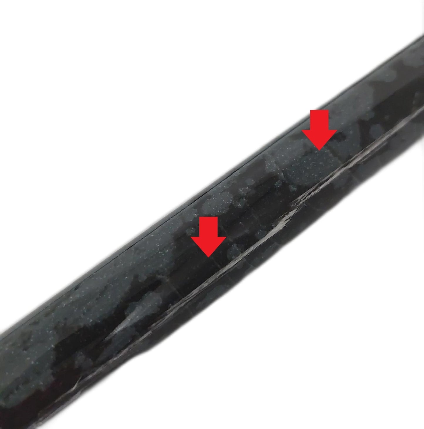PowerGlide Ignis Snooker-Queue Schwarz 18 oz Billiard Games Room - DEFEKT