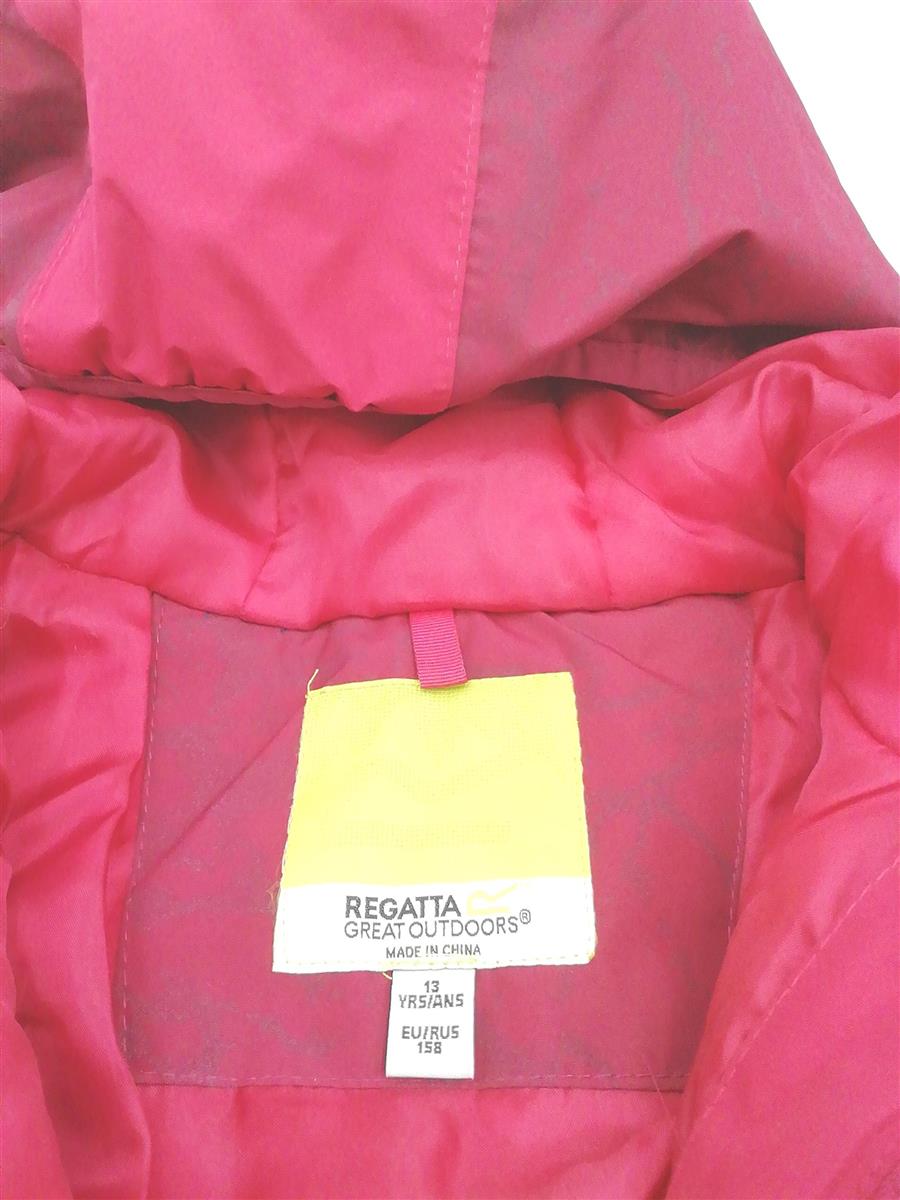 Regatta Kinder Volcanics IV Waterproof Breathable Highly Reflective Taped Seams Insulated Hooded Jacket Jacke, rot, 13 Jahre