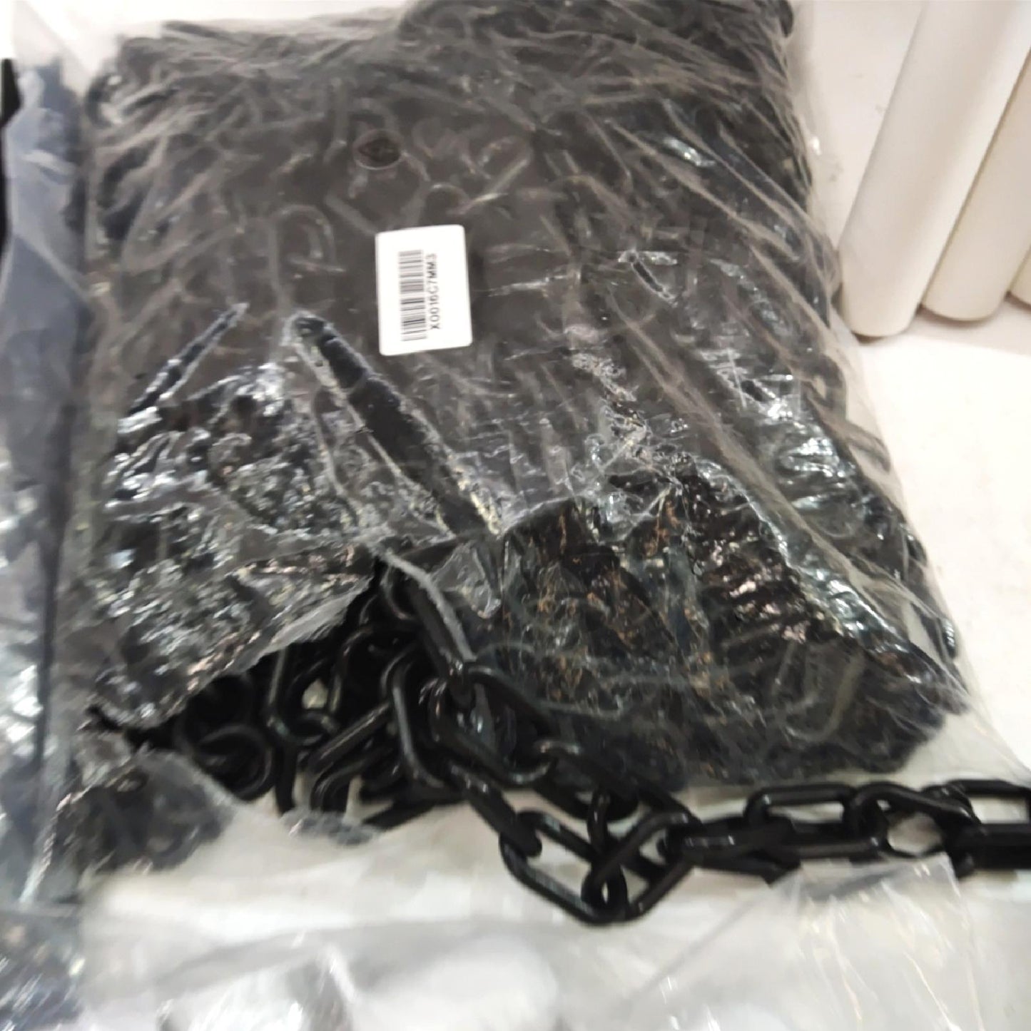 Flexibarrier Pfosten Kettenabsperrung 25 m Kette Halte-Set