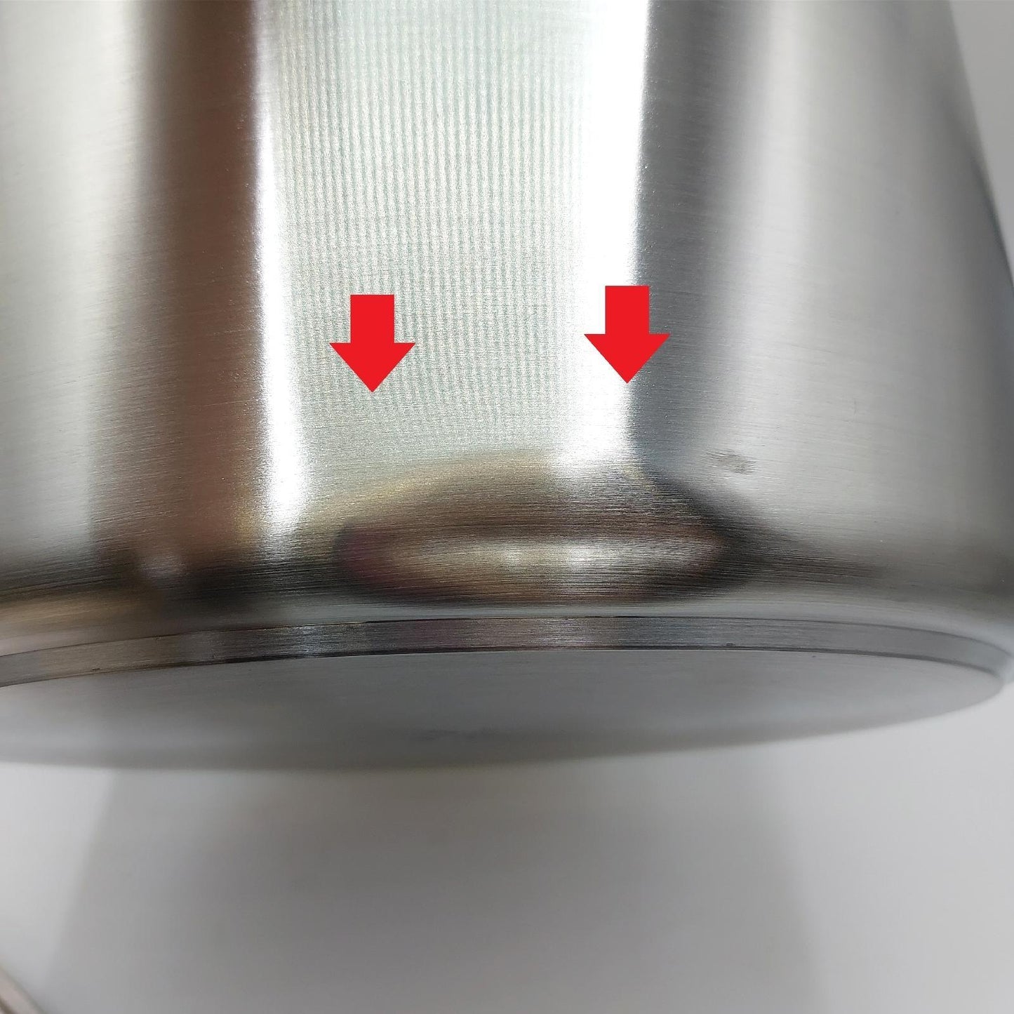 HENDI Kochtopf, Hoch, mit Deckel, Satiniert mit hochglanzpoliertem, verstärktem Rand, mehrfach punktgeschweißte Griffe, Gasherd, Induktionsherd, Elektroherd, 37L, ø360x(h)360mm, Edelstahl 18/10