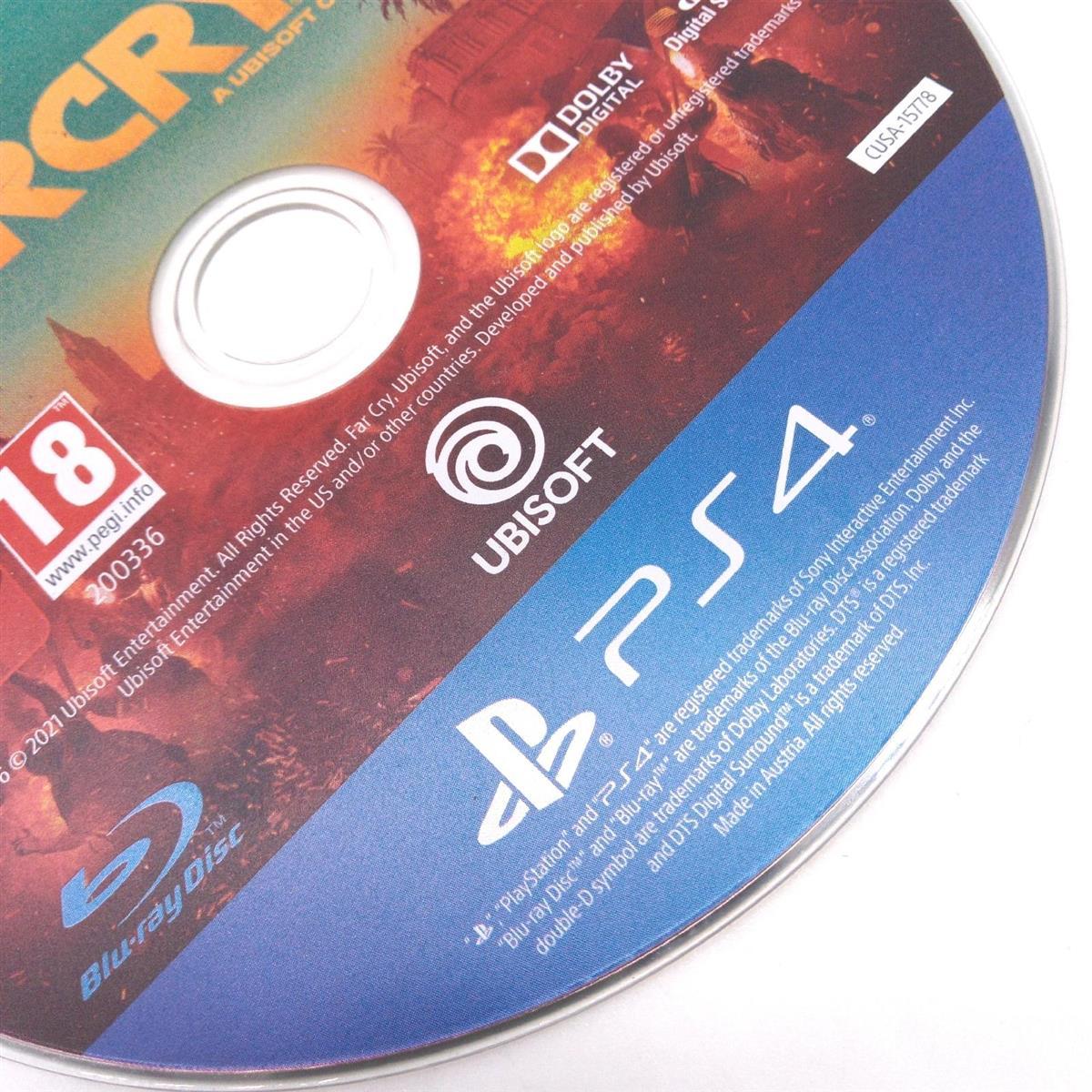 Far Cry 6 Gold PS4 Playstation4 Spiele Nur Spiel CD enthalten