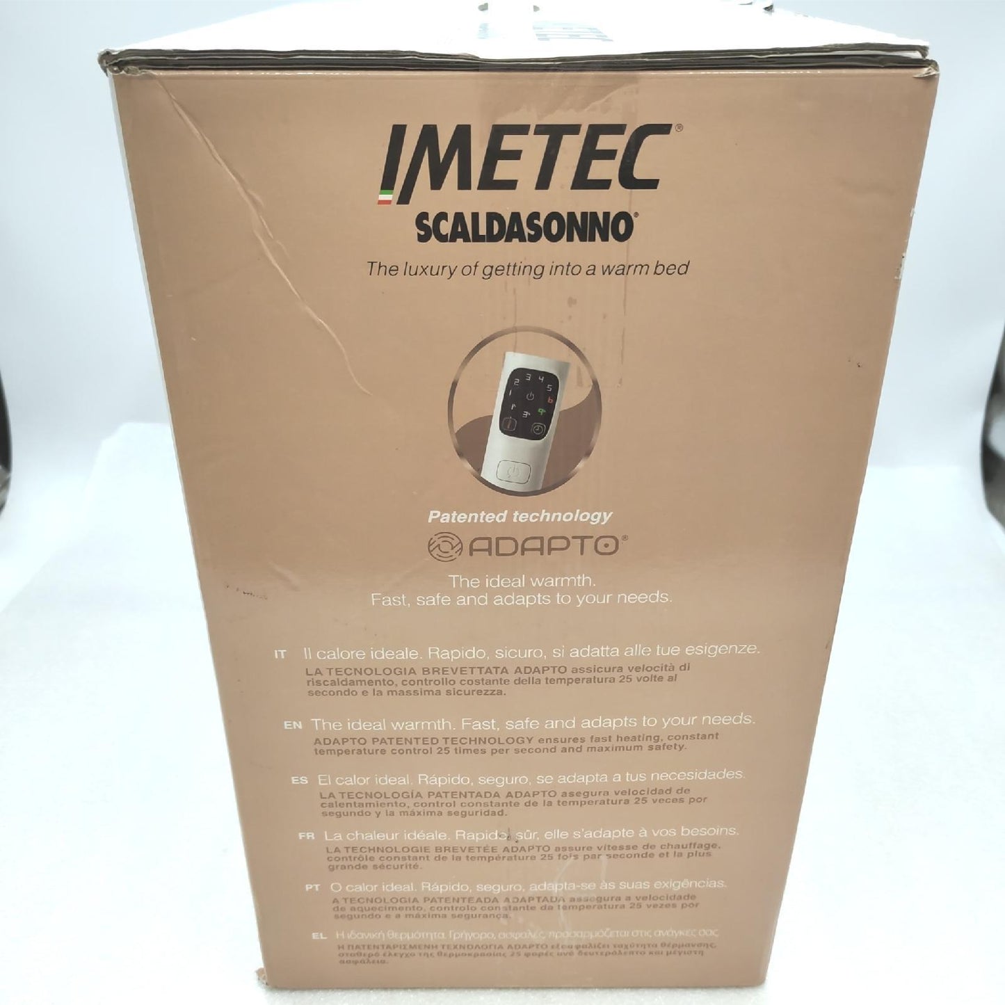 Imetec Adapto maxi Doppelmatratzenbezug 195x165 cm Niedrig (161,25)