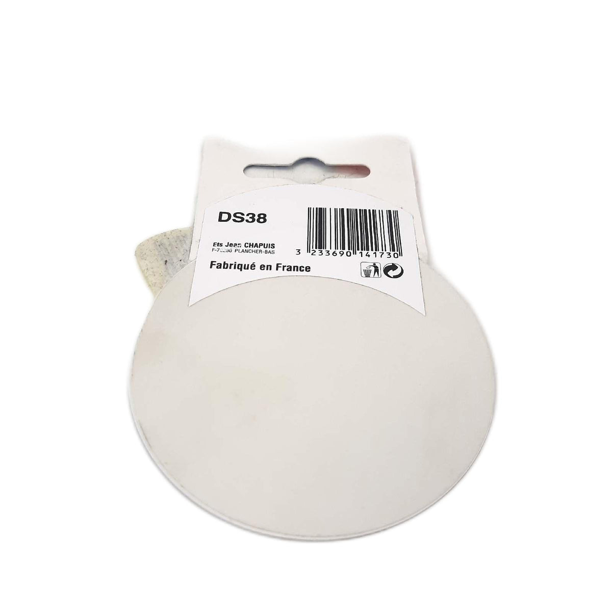 Symbol DS38 Indicator disc „Rauchen verboten“ - Selbsthaftendes Aluminium - Durchmesser 80 mm