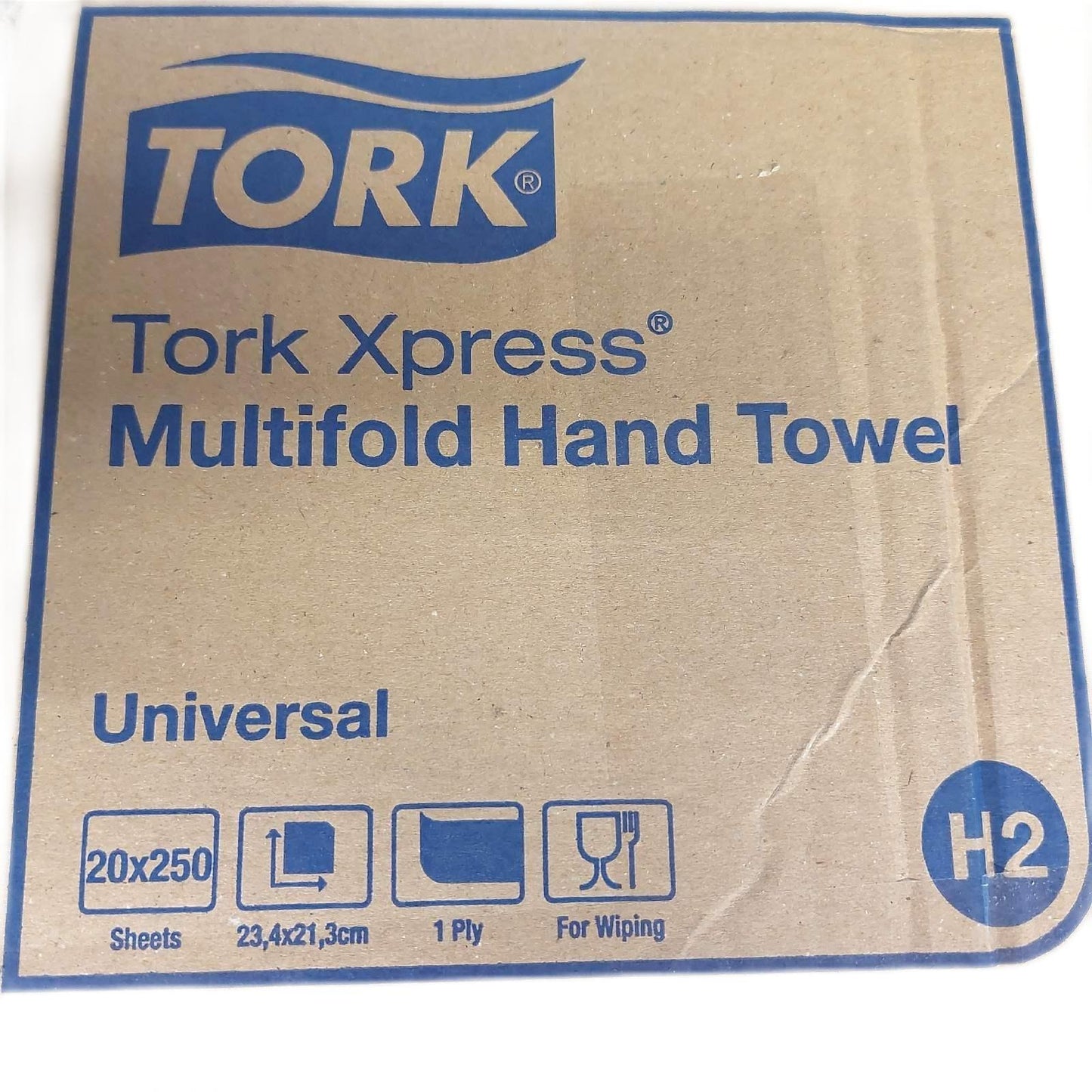 Tork Xpress Interfold Handtücher 1lagig H2 Papierhandtücher Z gefaltet effizient