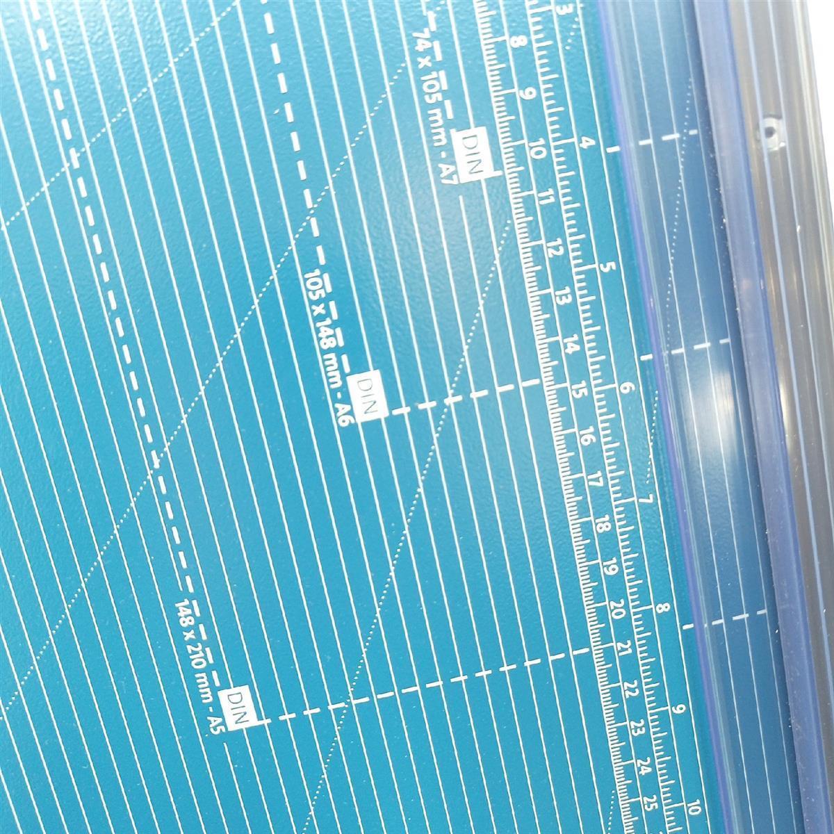 Dahle 556 Rollenschneider bis DIN A1 10 Blatt blau Papierschneider Präzisionsschneider