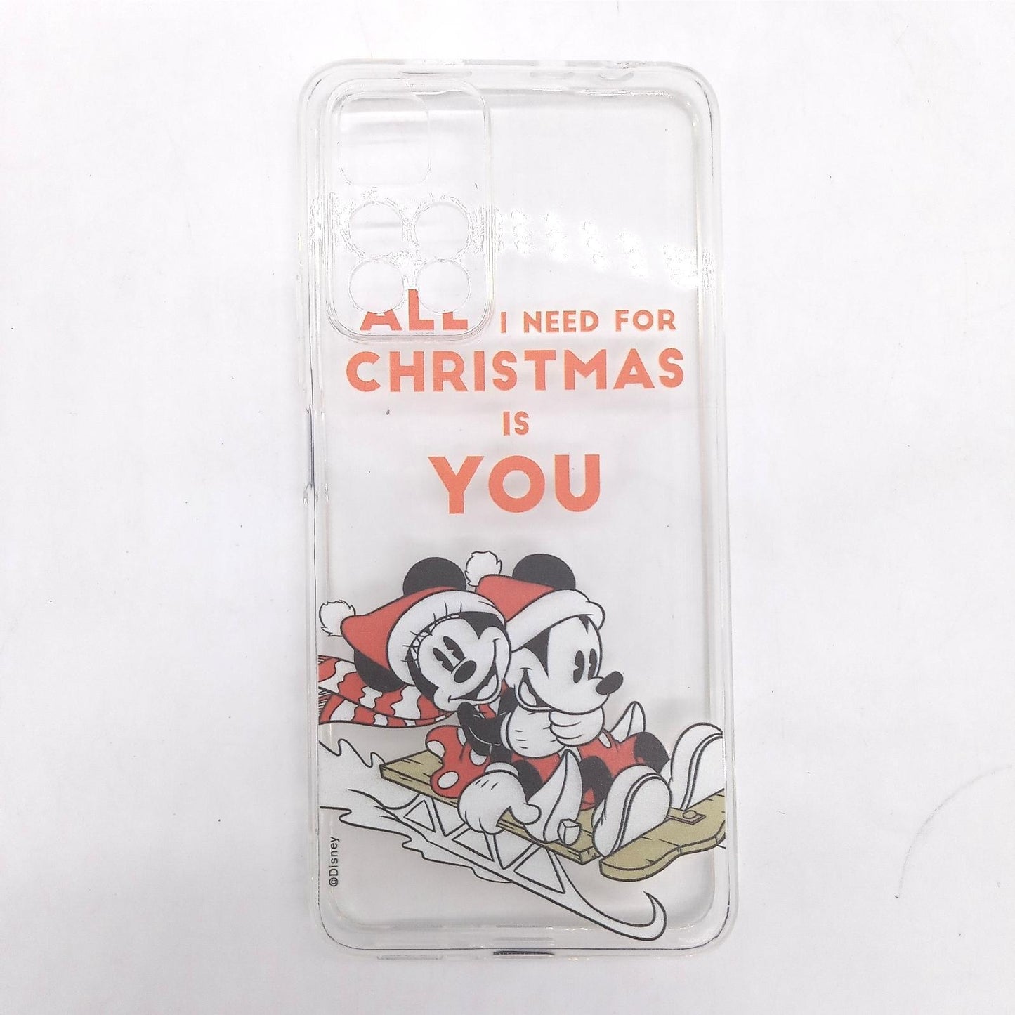 Xiaomi Handyhülle Smartphone Zubehör Redmi Note 11 Pro 5G Transparent Disney Mickey Minnie Motiv