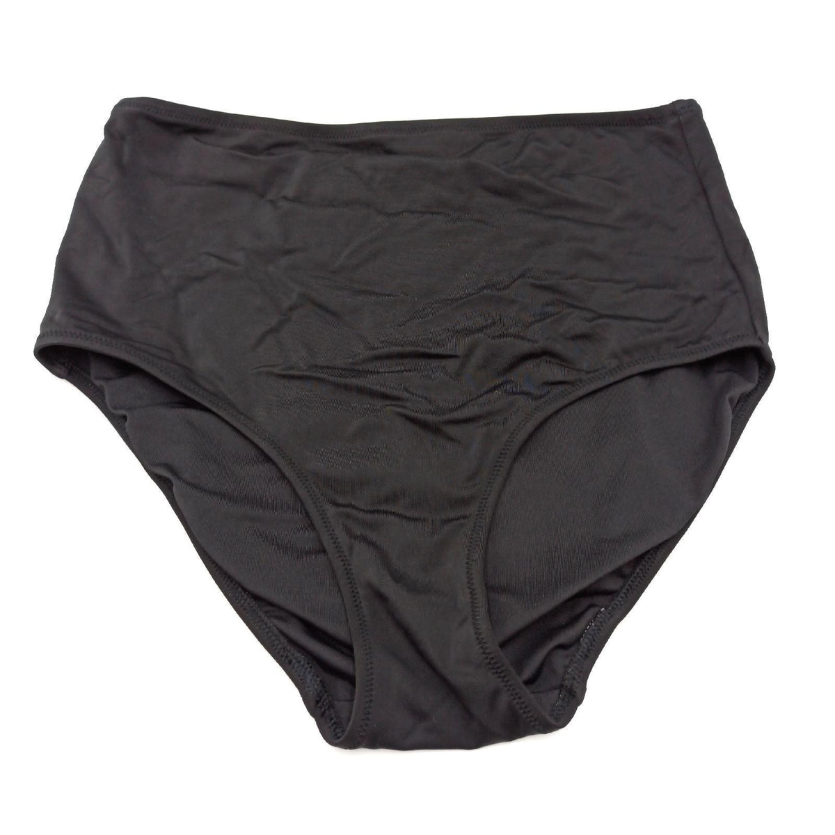 Amazon Essentials Damen Badehose mit hoher Taille erhältlich in Übergröße Verwaschenes Schwarz 38