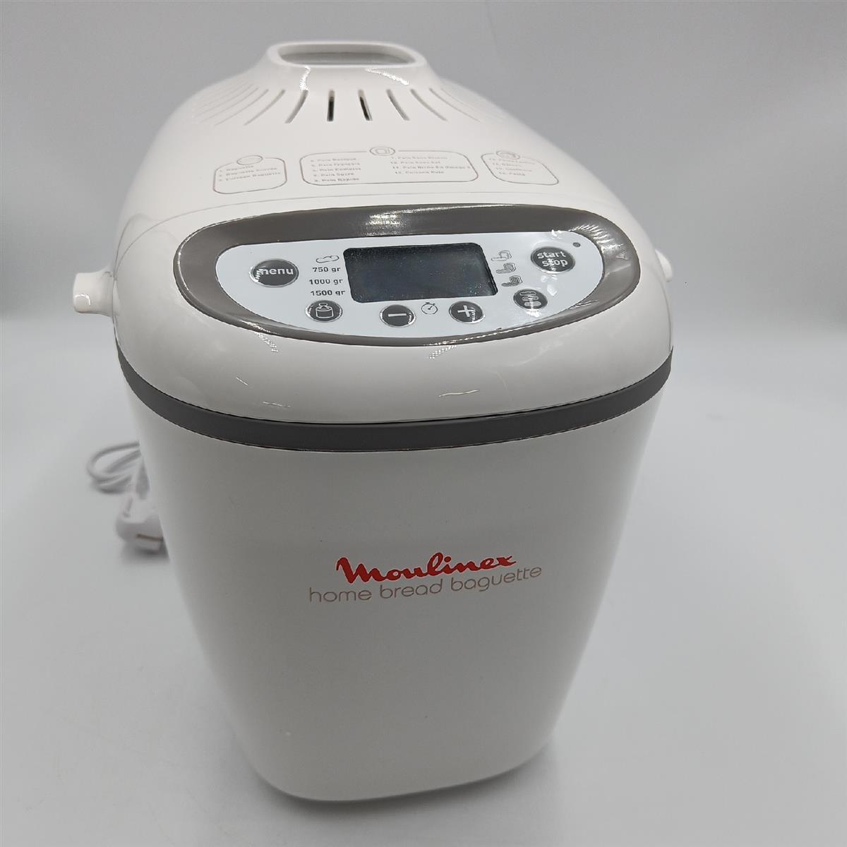 Moulinex Brotbackautomat Küchengeräte OW610110 Home Bread Baguette einfach