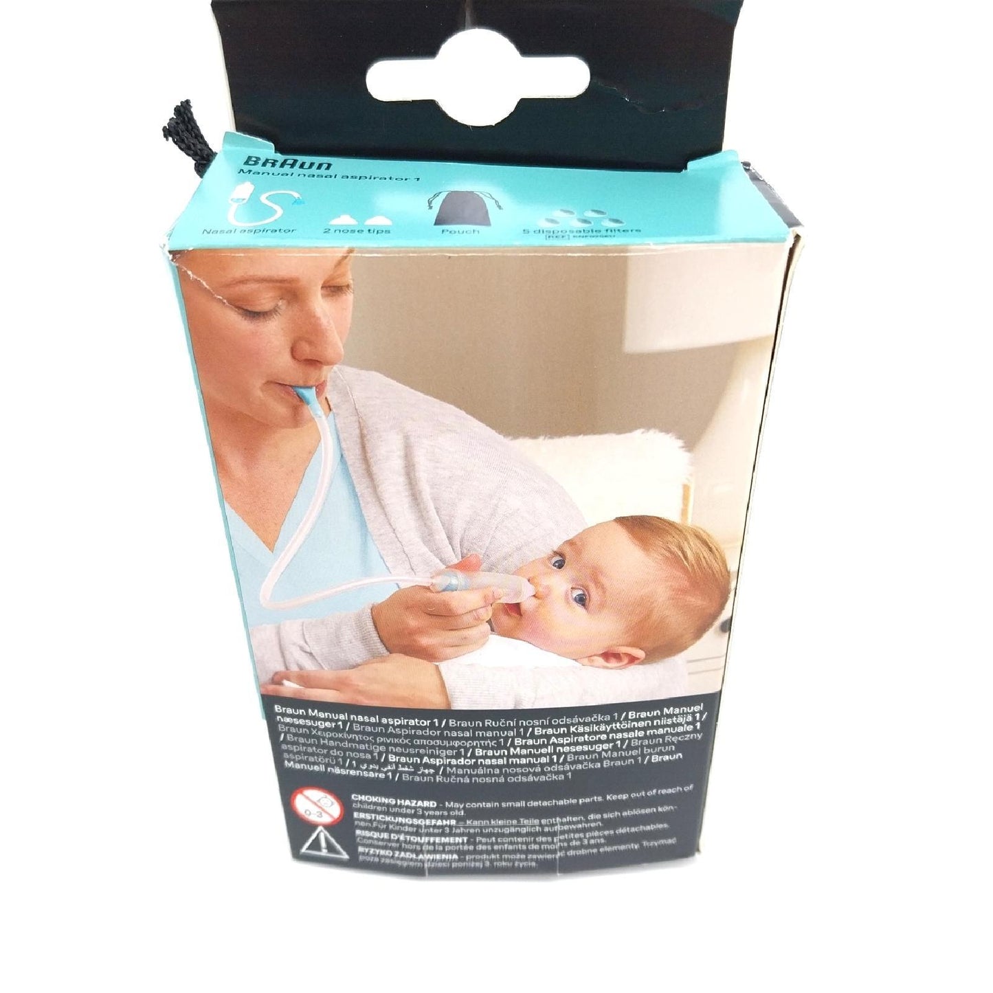 Braun Baby Flieger Nasensauger Manuell Baby Flieger Nase Frei Effizient Leicht Sauberfrei; Braun Nasensauger Sauberfrei Effektiv Leicht Frei