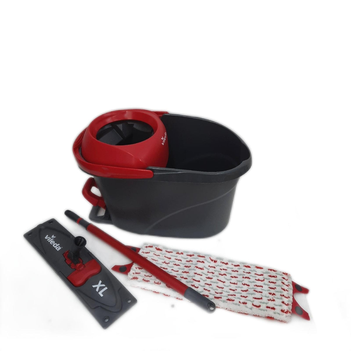 Vileda Ultramax Turbo XL Set Bodenwischer mit Teleskopstiel grosser Wischmop fuer grosse Flaechen