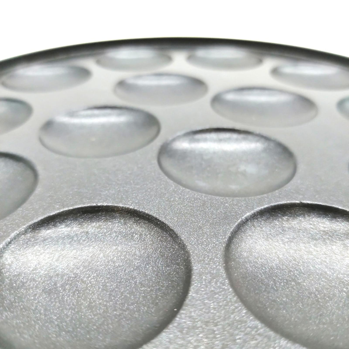 Bestron Poffertjes Platte antihaftbeschichtet 800W schwarz Frühstücksgerät Poffertjesmaker
