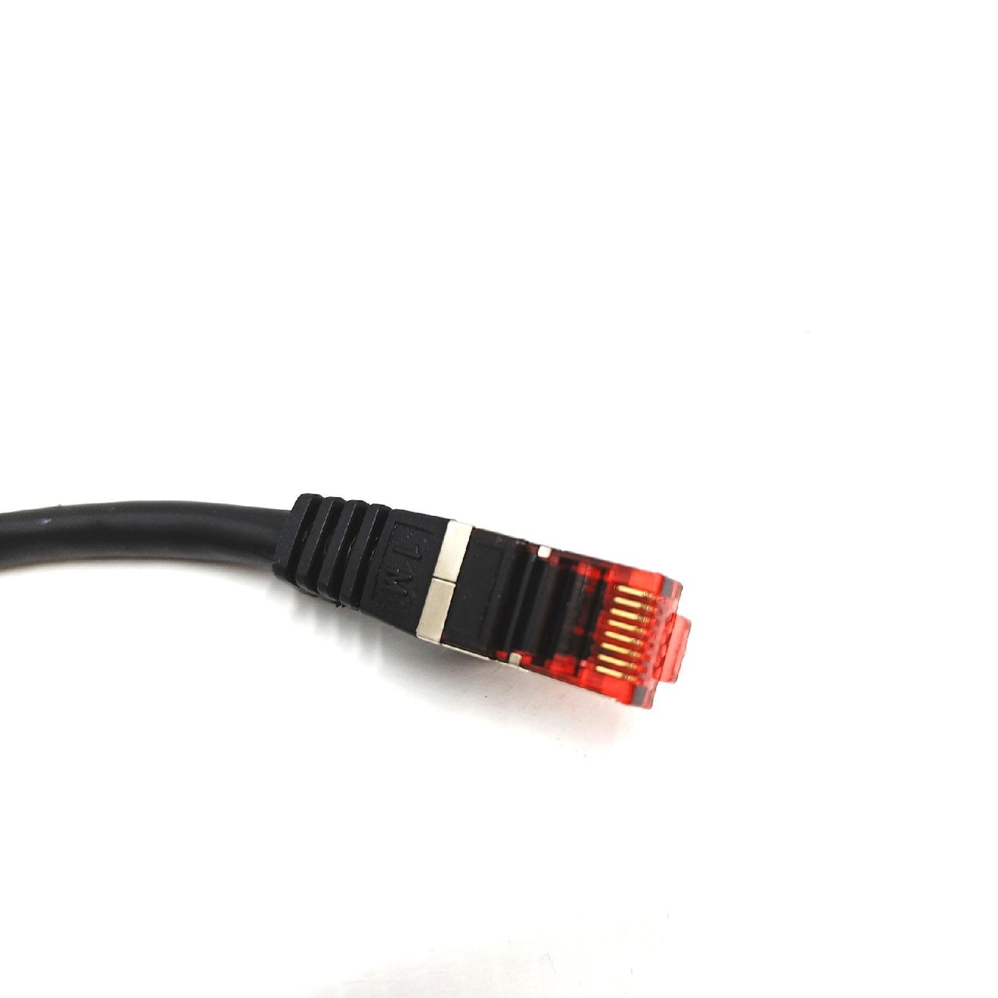 InLine Patchkabel Netzwerk Kabel 73601X Crossover Cat6 Schwarz Datenübertragung