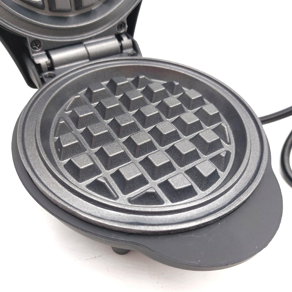 Bestron Mini Waffeleisen klassischer Waffel Maker Waffle Toaster Kompakt; Erstelle köstliche Waffeln zu Hause