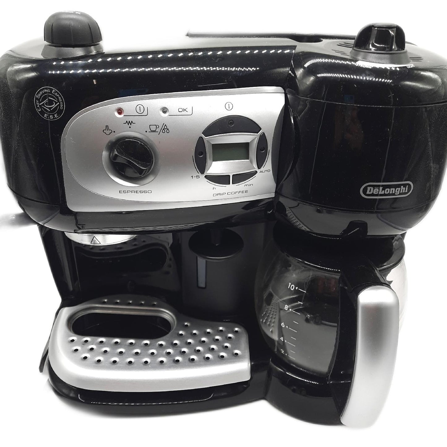De'Longhi Pumpkaffeemaschine und Filterkaffeemaschine 2-in-1 Espressoma - Defekt