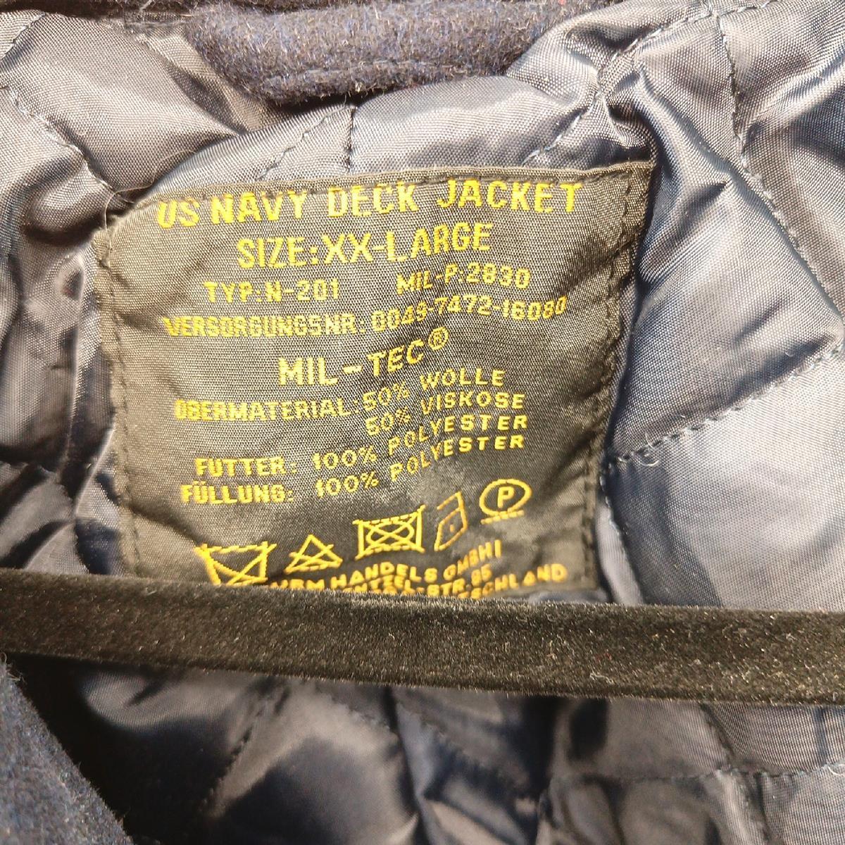 Mil Tec Herren Jacke Bekleidung 10581000 XXL Dunkelblau Outdoor Wear Einsatz