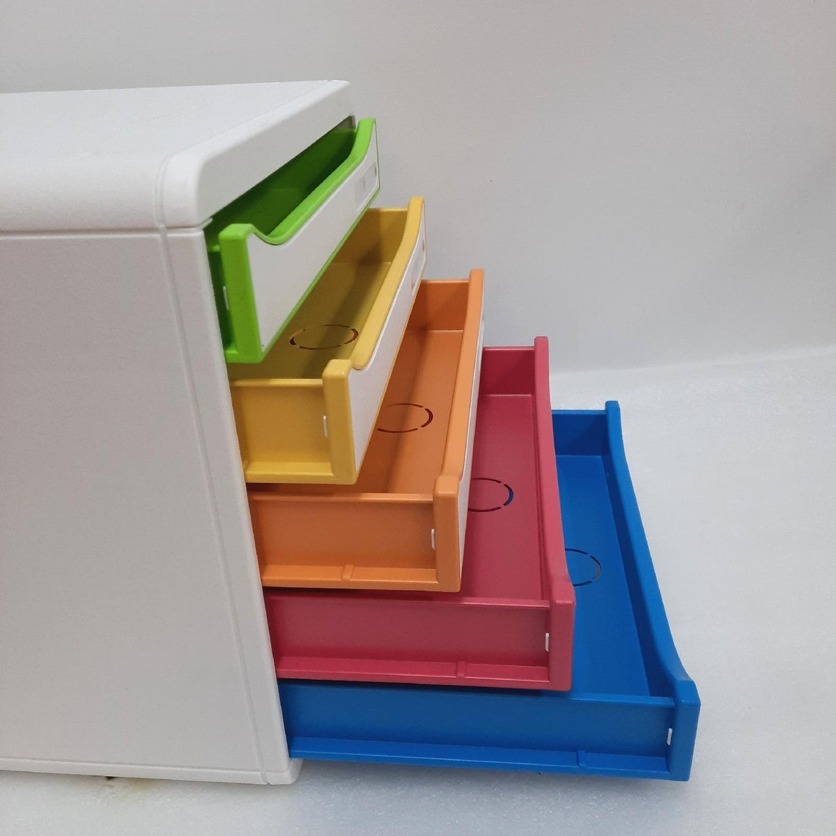 Exacompta 309913D Premium Ablagebox 5 Schubladen stapelbar Ordner für DIN A4+