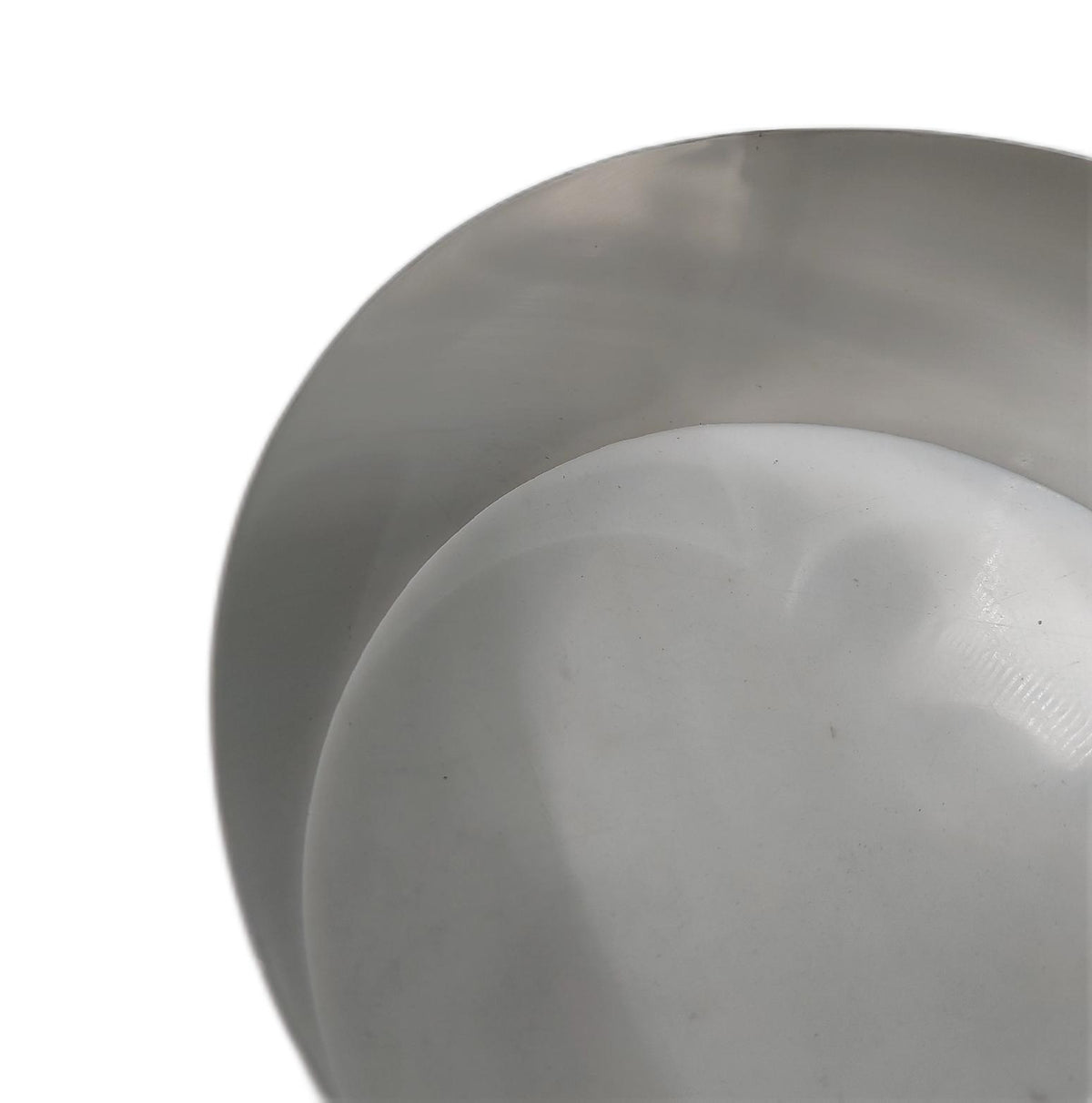 Decora 0063746 Tortenring rund Edelstahl 14 cm Höhe 6 cm mit Kle